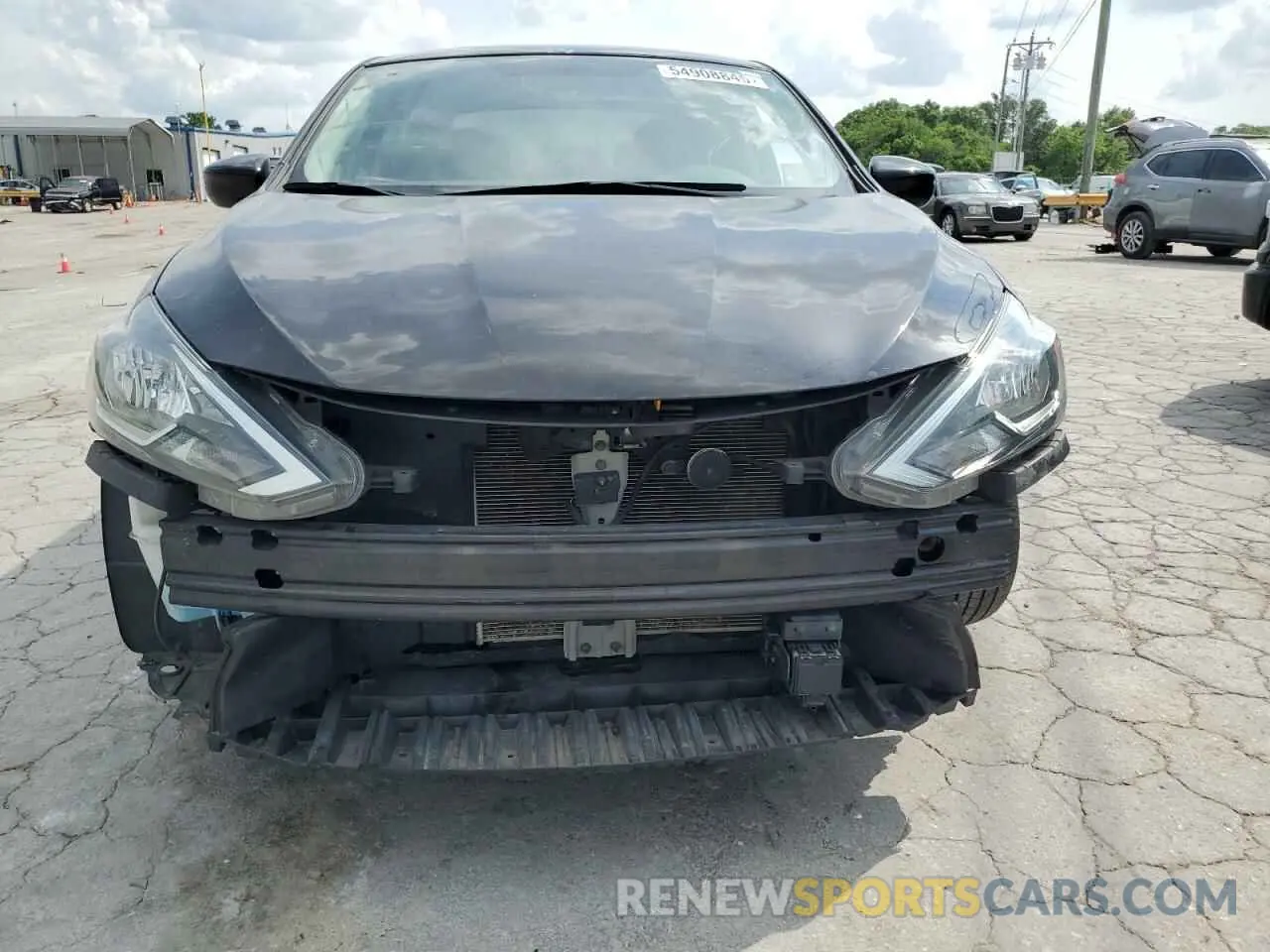 5 Photograph of a damaged car 3N1AB7APXKY404681 NISSAN SENTRA 2019