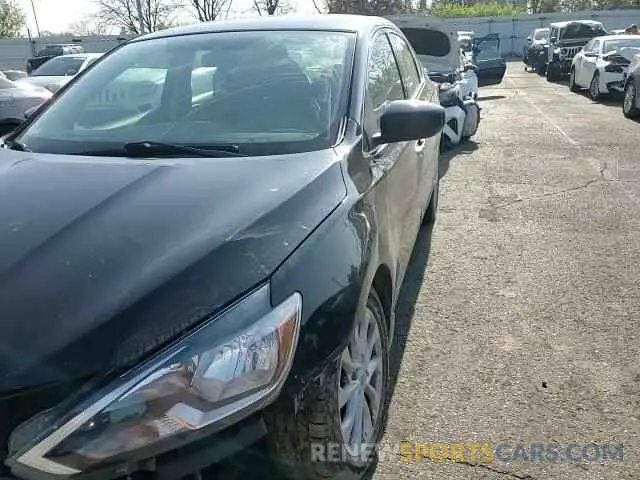 13 Photograph of a damaged car 3N1AB7APXKY405555 NISSAN SENTRA 2019