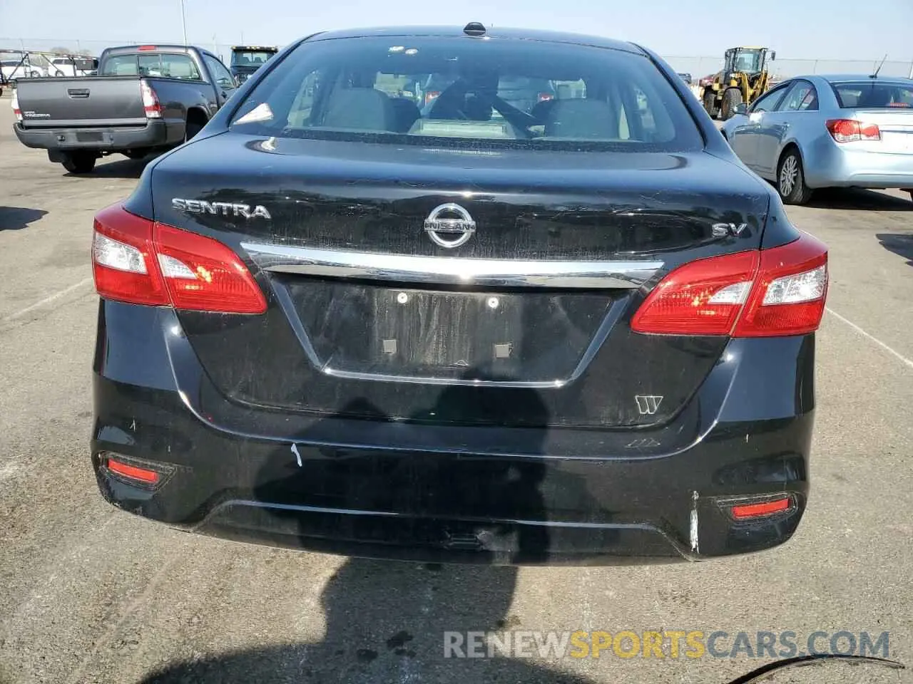6 Photograph of a damaged car 3N1AB7APXKY405555 NISSAN SENTRA 2019