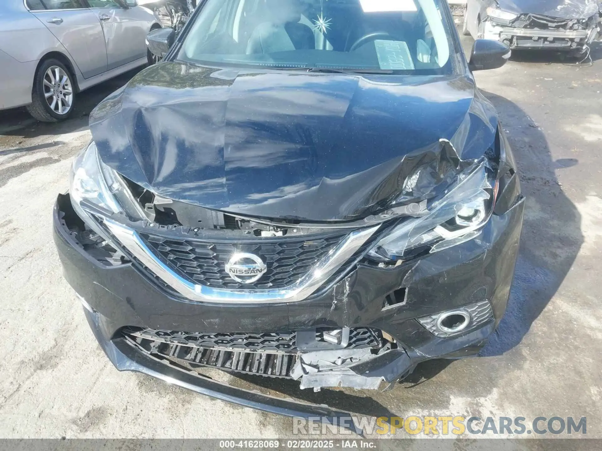 6 Photograph of a damaged car 3N1AB7APXKY406608 NISSAN SENTRA 2019