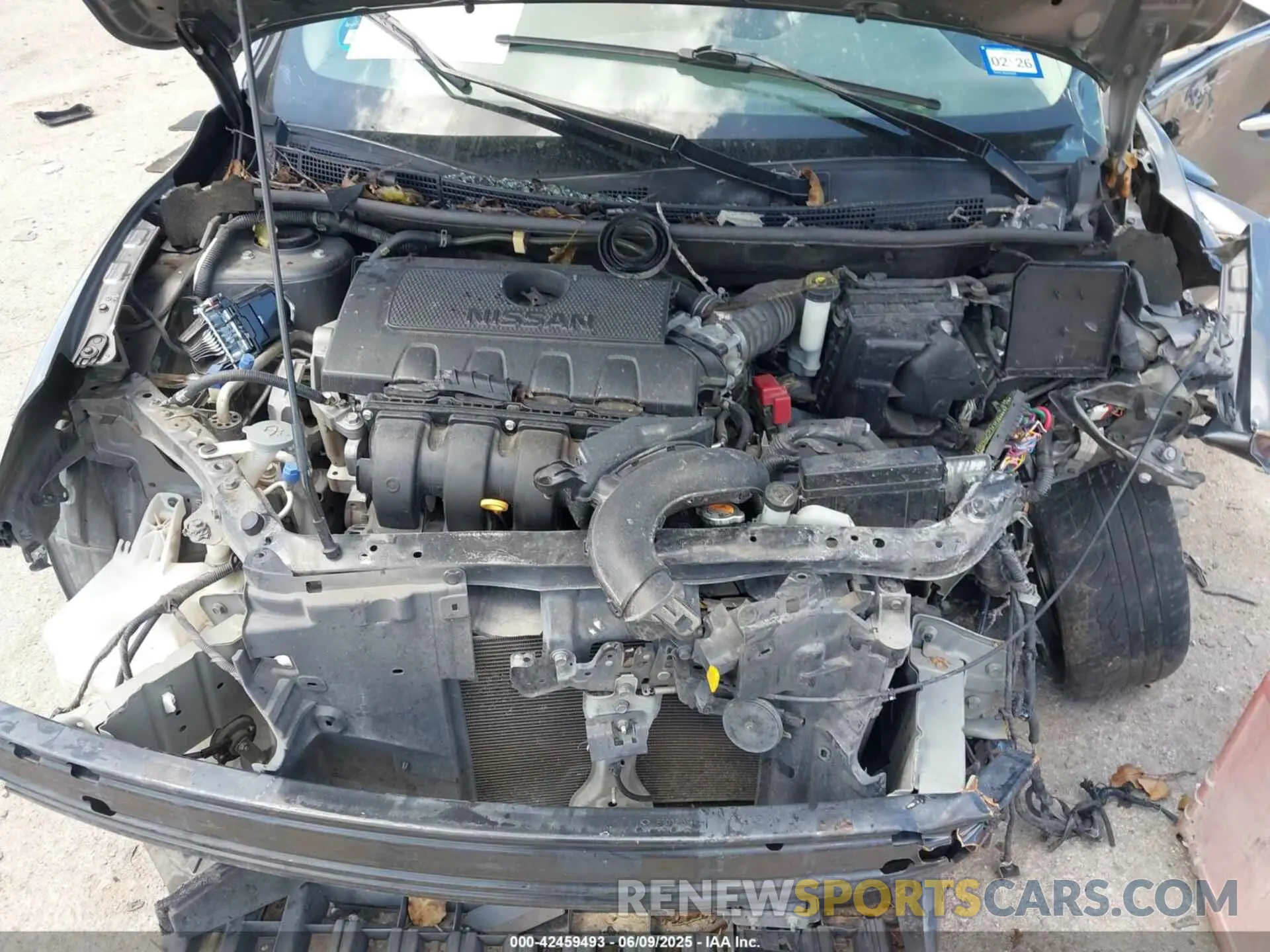 10 Photograph of a damaged car 3N1AB7APXKY408083 NISSAN SENTRA 2019