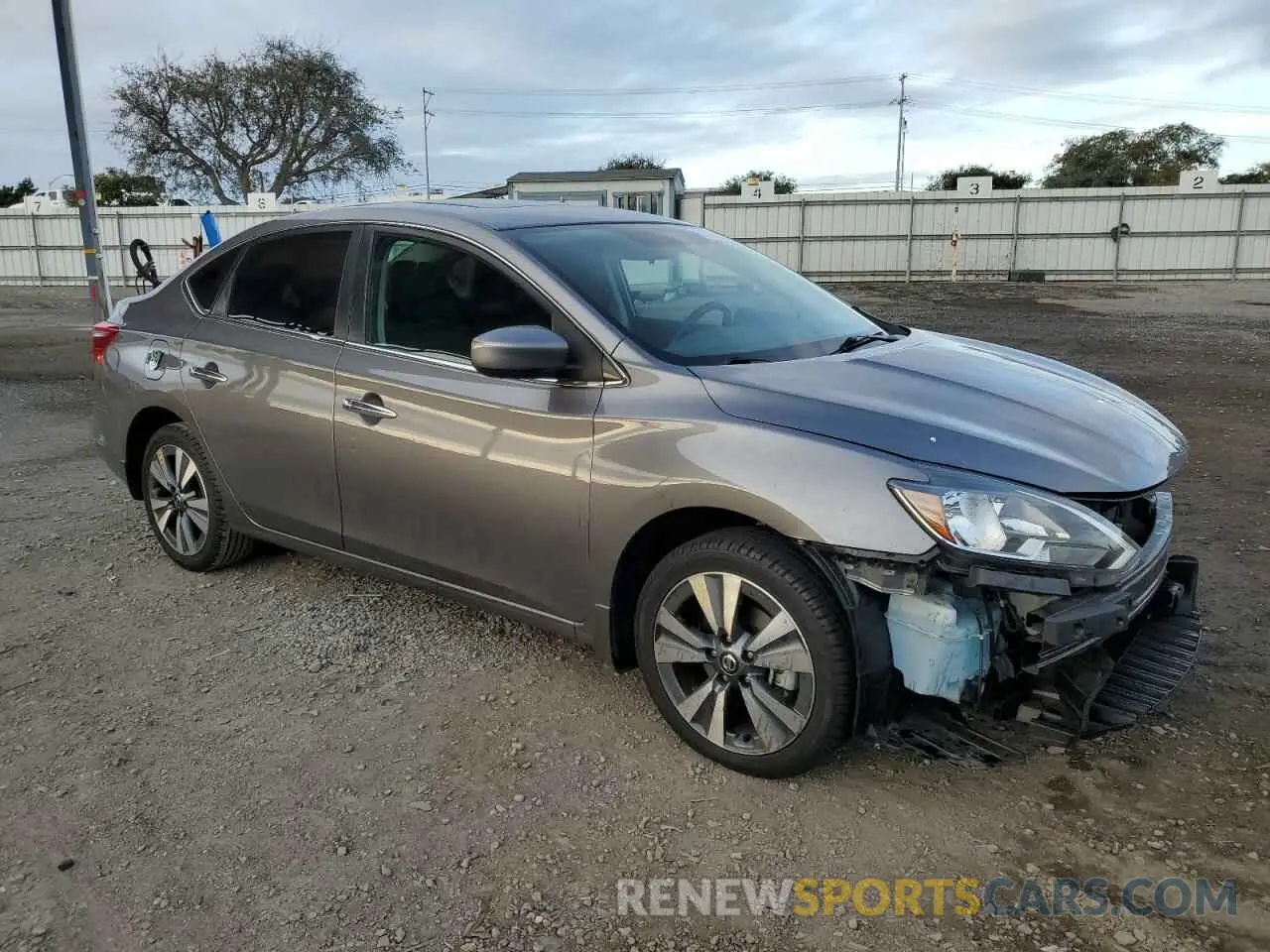 4 Photograph of a damaged car 3N1AB7APXKY412750 NISSAN SENTRA 2019
