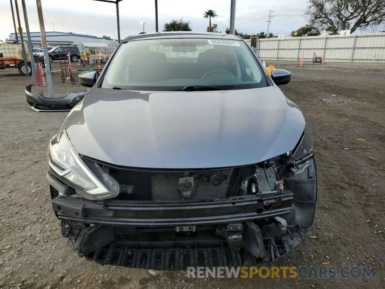 5 Photograph of a damaged car 3N1AB7APXKY412750 NISSAN SENTRA 2019