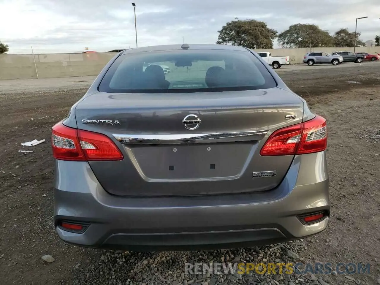 6 Photograph of a damaged car 3N1AB7APXKY412750 NISSAN SENTRA 2019