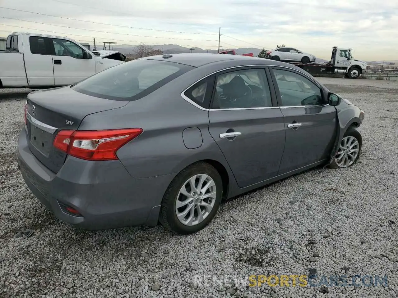 3 Photograph of a damaged car 3N1AB7APXKY417673 NISSAN SENTRA 2019