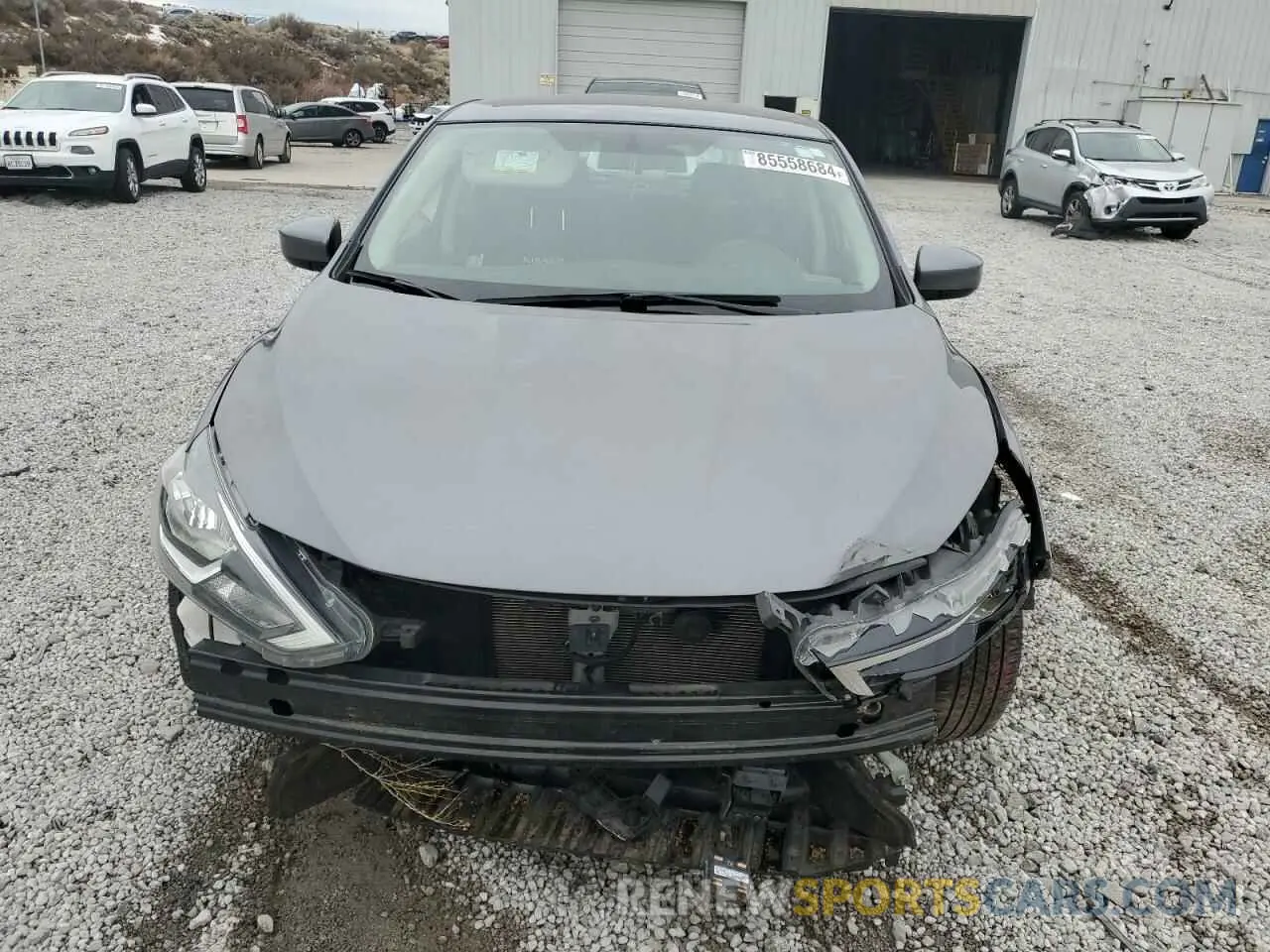 5 Photograph of a damaged car 3N1AB7APXKY417673 NISSAN SENTRA 2019