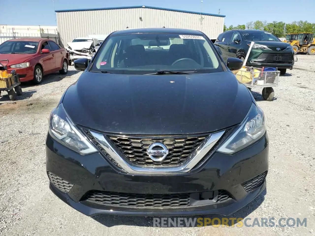 5 Photograph of a damaged car 3N1AB7APXKY418841 NISSAN SENTRA 2019