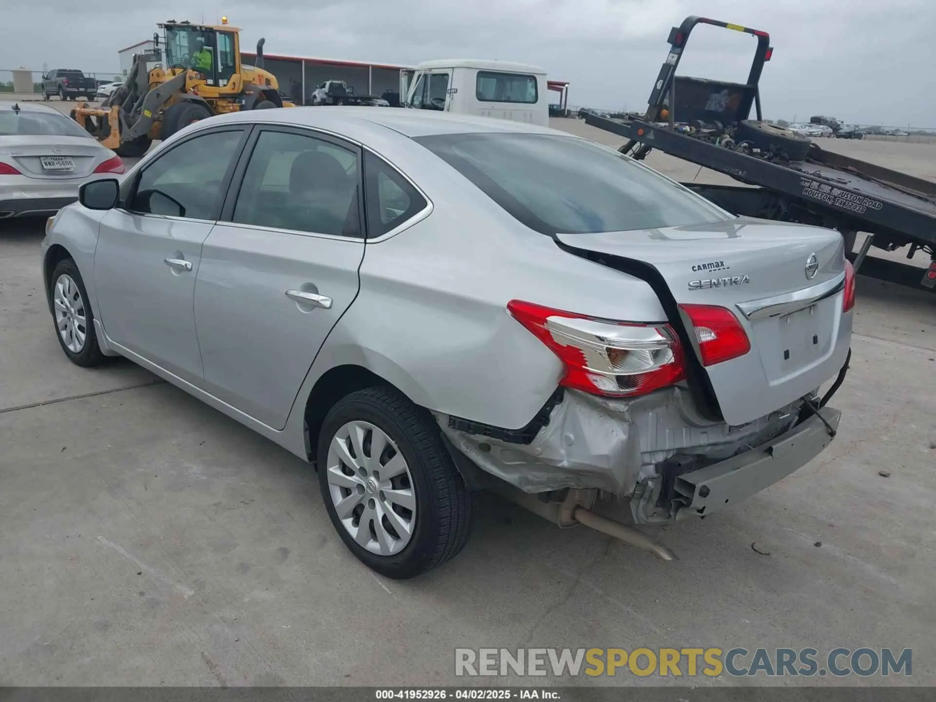 3 Photograph of a damaged car 3N1AB7APXKY421545 NISSAN SENTRA 2019