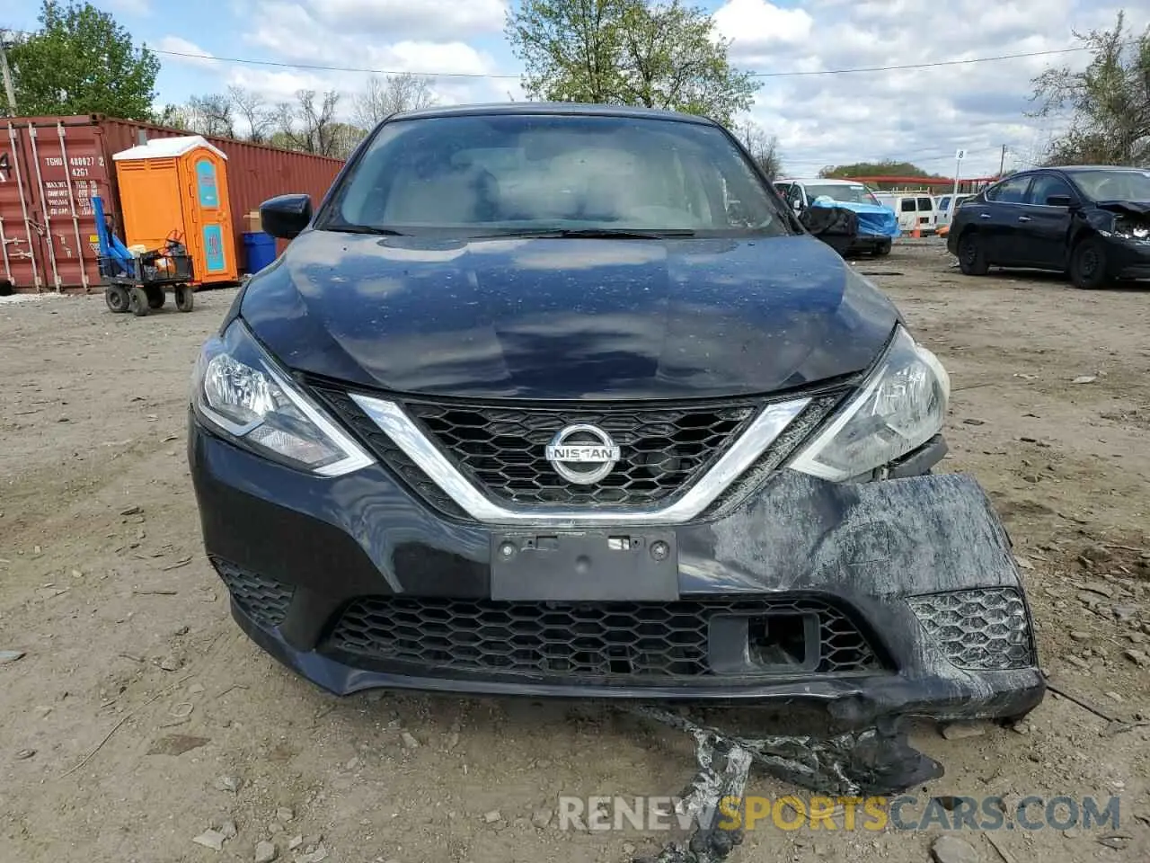 5 Photograph of a damaged car 3N1AB7APXKY426387 NISSAN SENTRA 2019