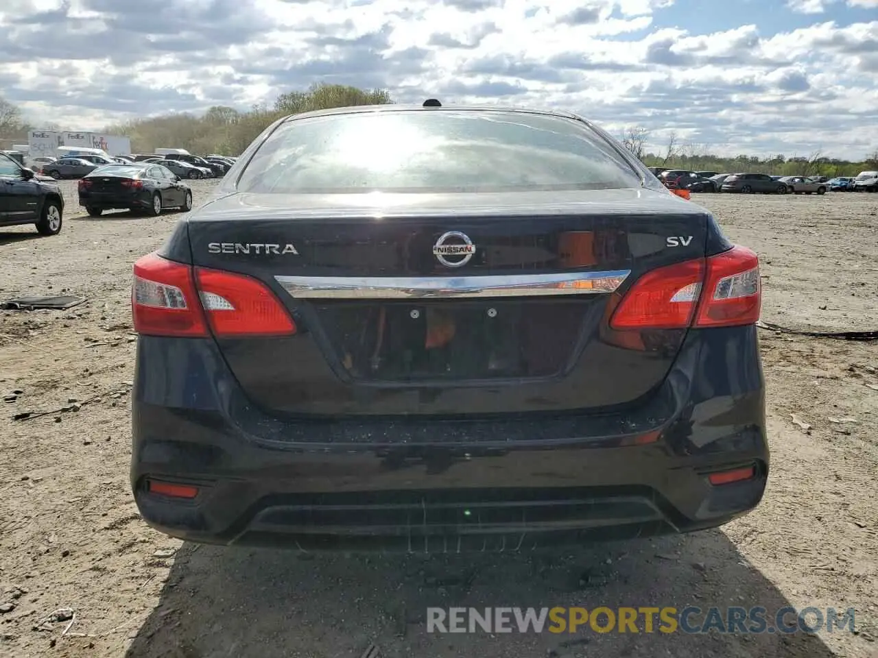 6 Photograph of a damaged car 3N1AB7APXKY426387 NISSAN SENTRA 2019