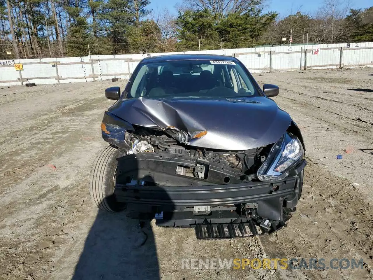 5 Photograph of a damaged car 3N1AB7APXKY428530 NISSAN SENTRA 2019