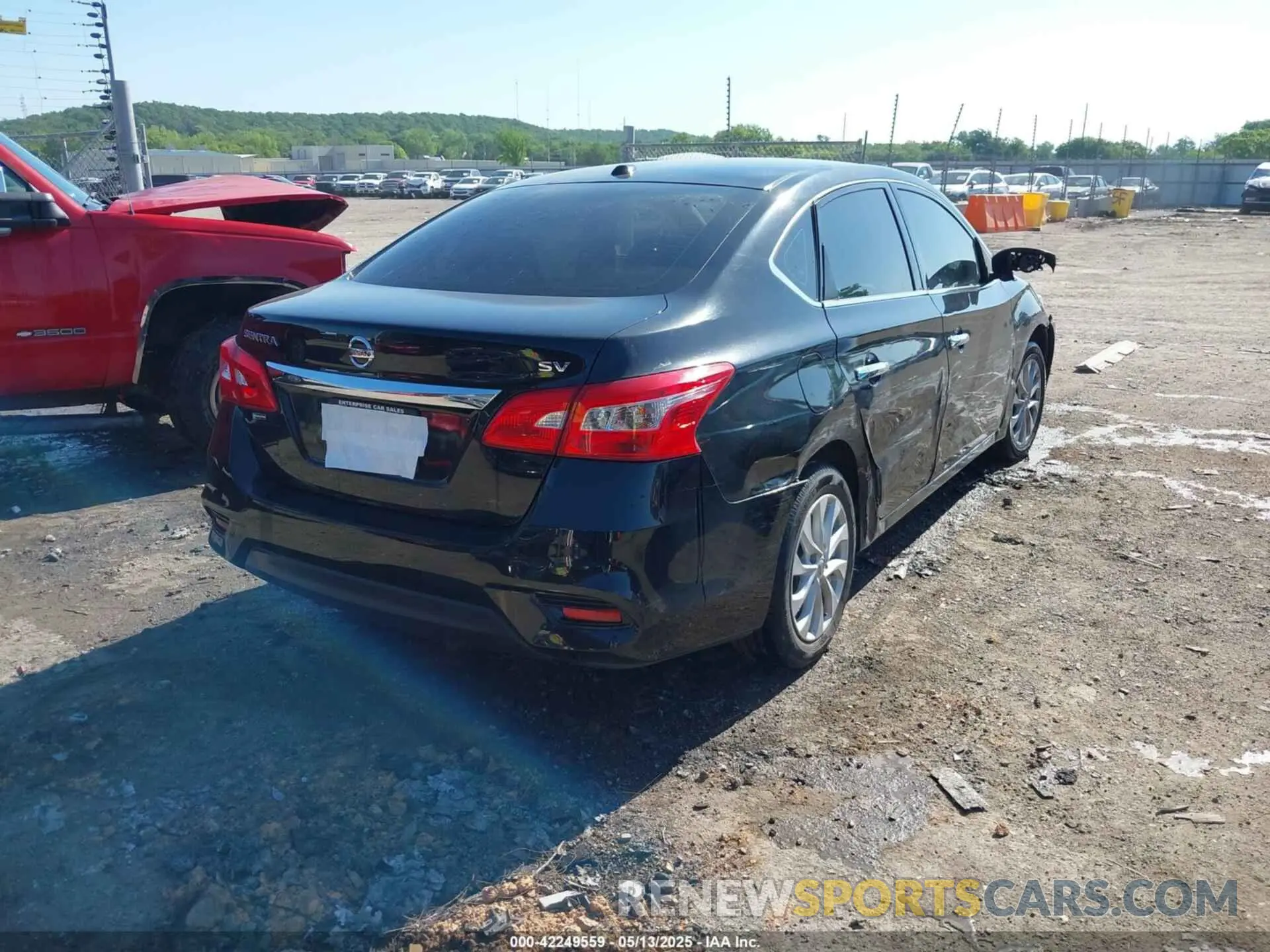 4 Photograph of a damaged car 3N1AB7APXKY430231 NISSAN SENTRA 2019