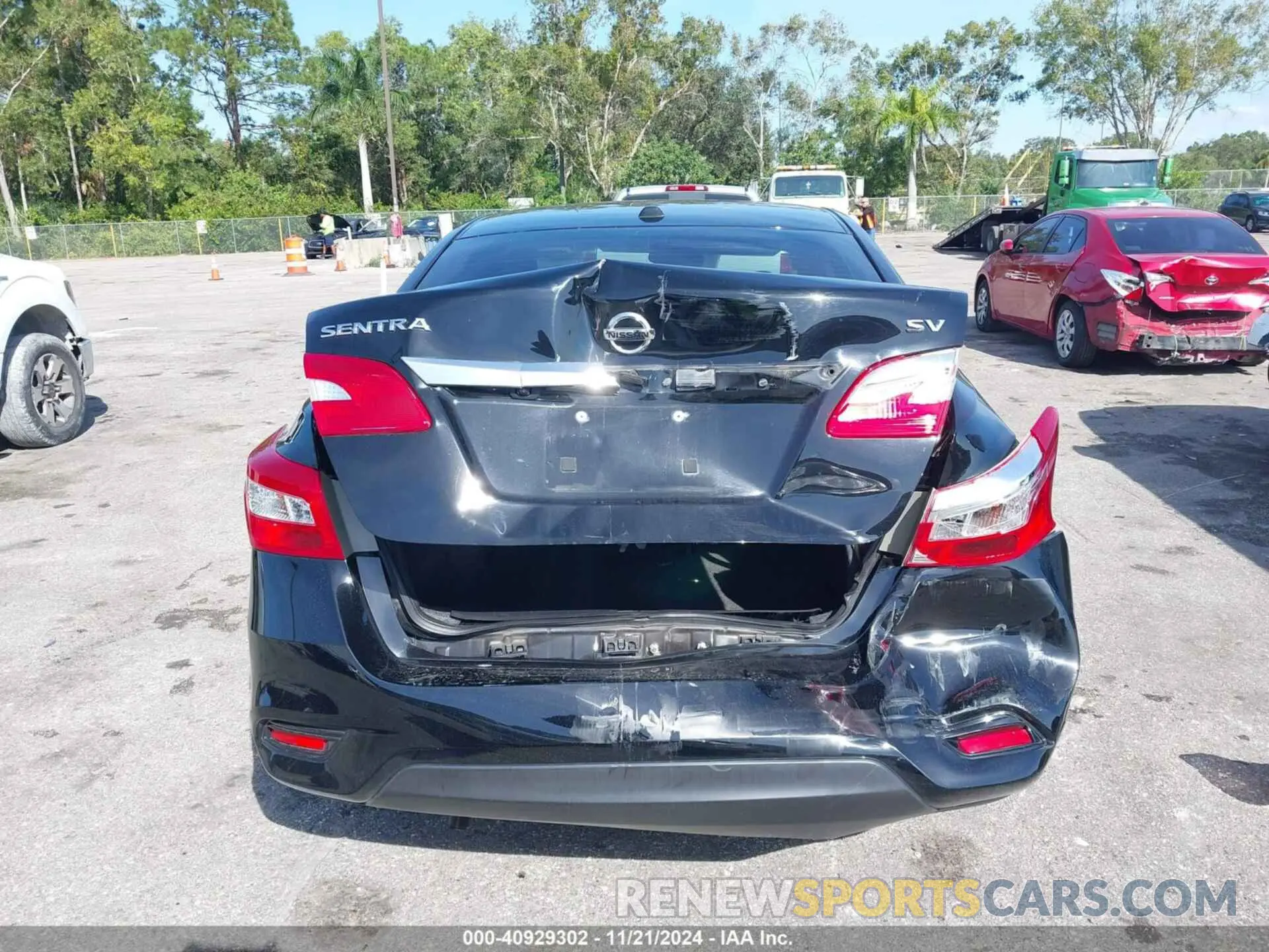 6 Photograph of a damaged car 3N1AB7APXKY431461 NISSAN SENTRA 2019