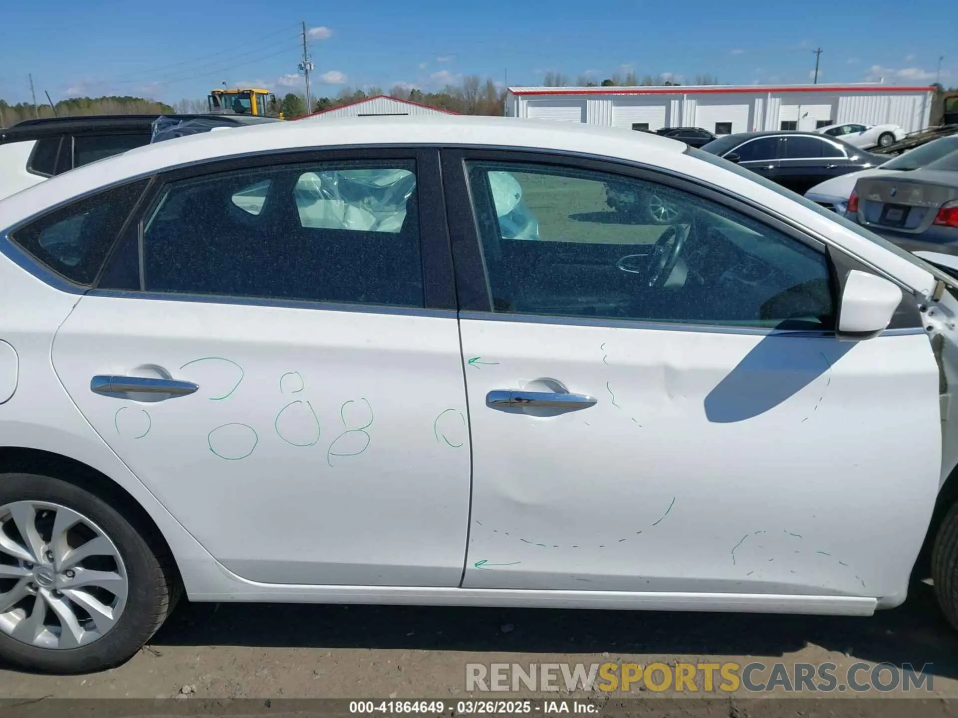 14 Photograph of a damaged car 3N1AB7APXKY433274 NISSAN SENTRA 2019
