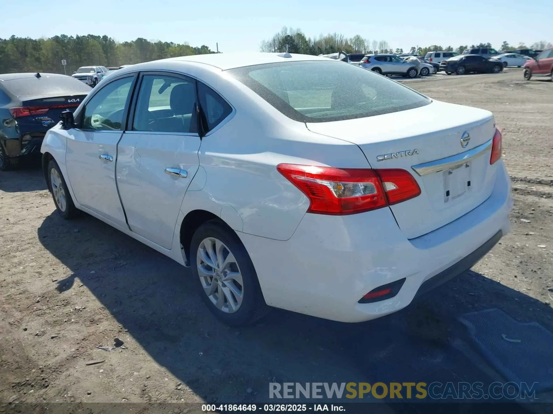 3 Photograph of a damaged car 3N1AB7APXKY433274 NISSAN SENTRA 2019