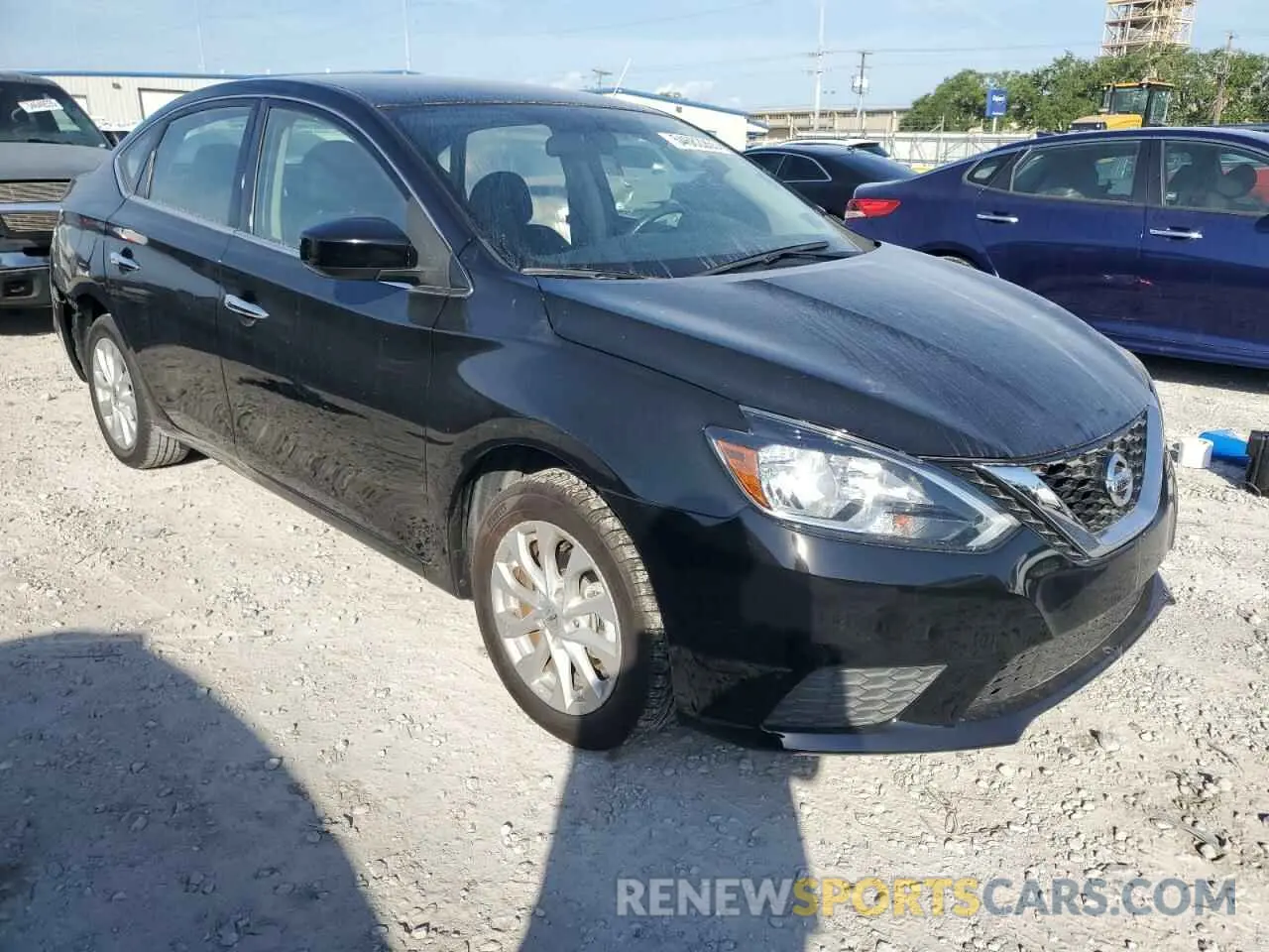 4 Photograph of a damaged car 3N1AB7APXKY434666 NISSAN SENTRA 2019