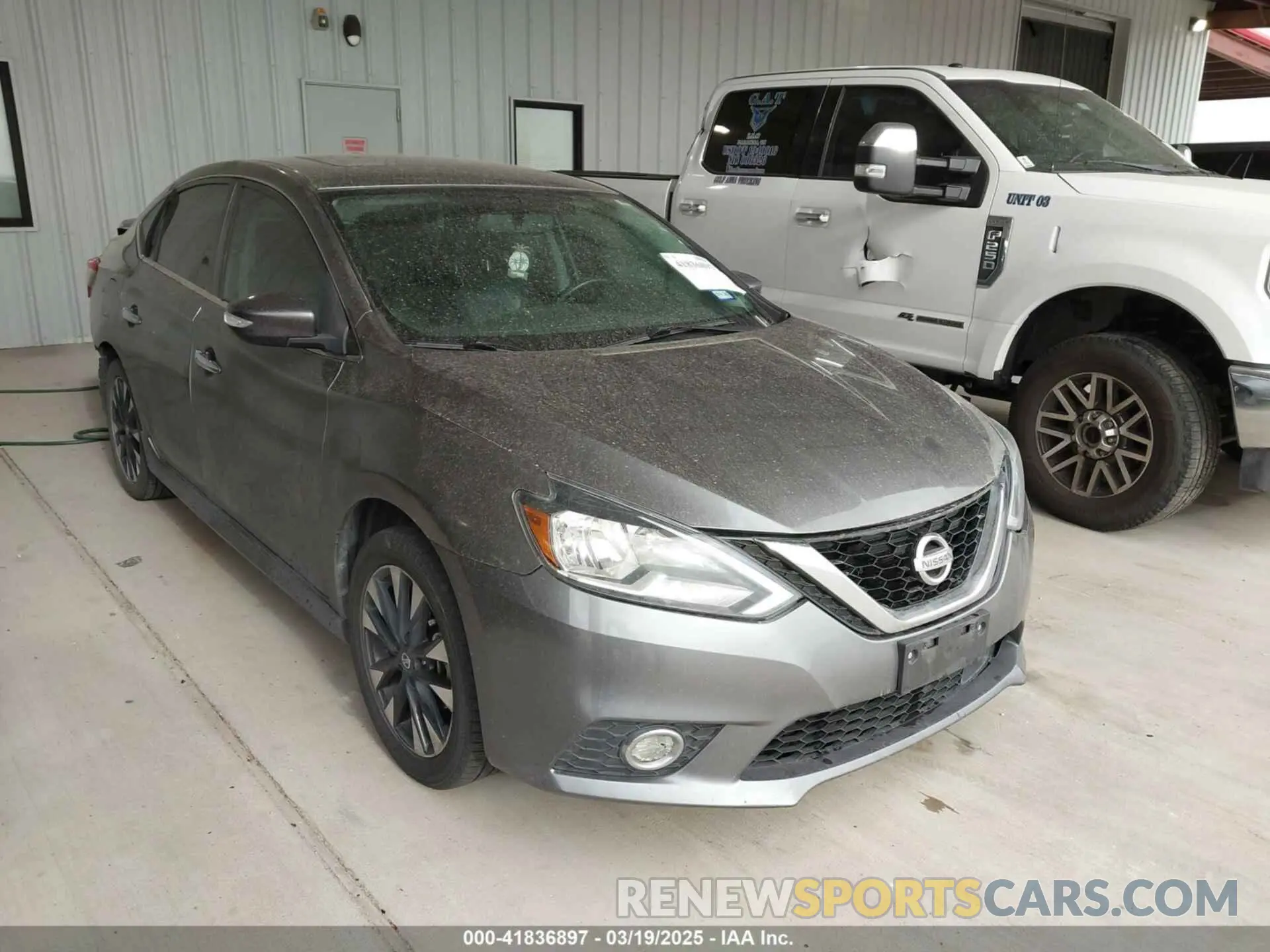 1 Photograph of a damaged car 3N1AB7APXKY450902 NISSAN SENTRA 2019
