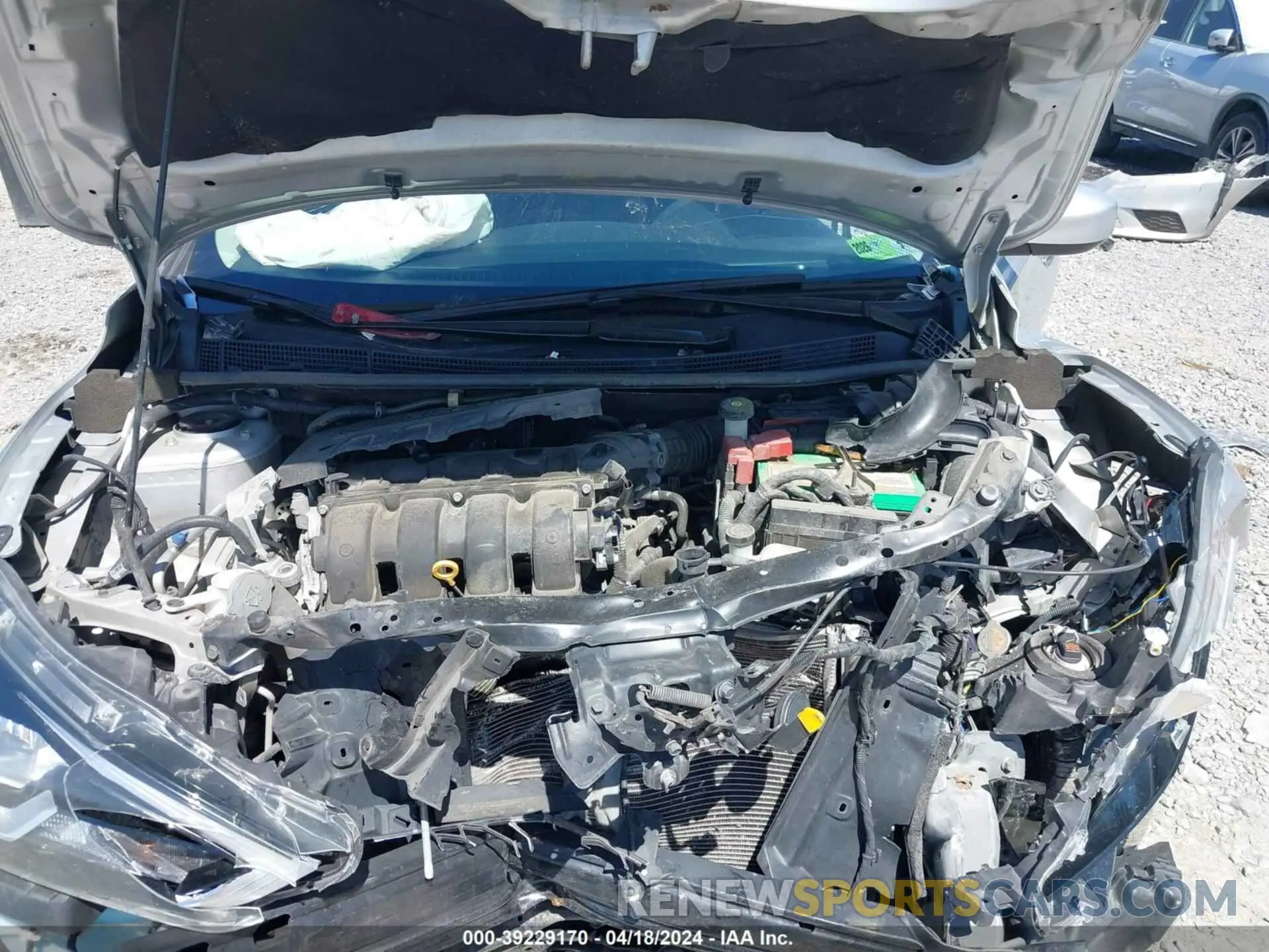 10 Photograph of a damaged car 3N1AB7APXKY451032 NISSAN SENTRA 2019