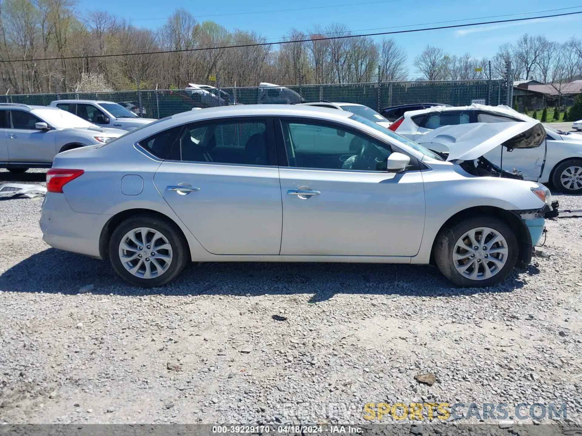14 Photograph of a damaged car 3N1AB7APXKY451032 NISSAN SENTRA 2019
