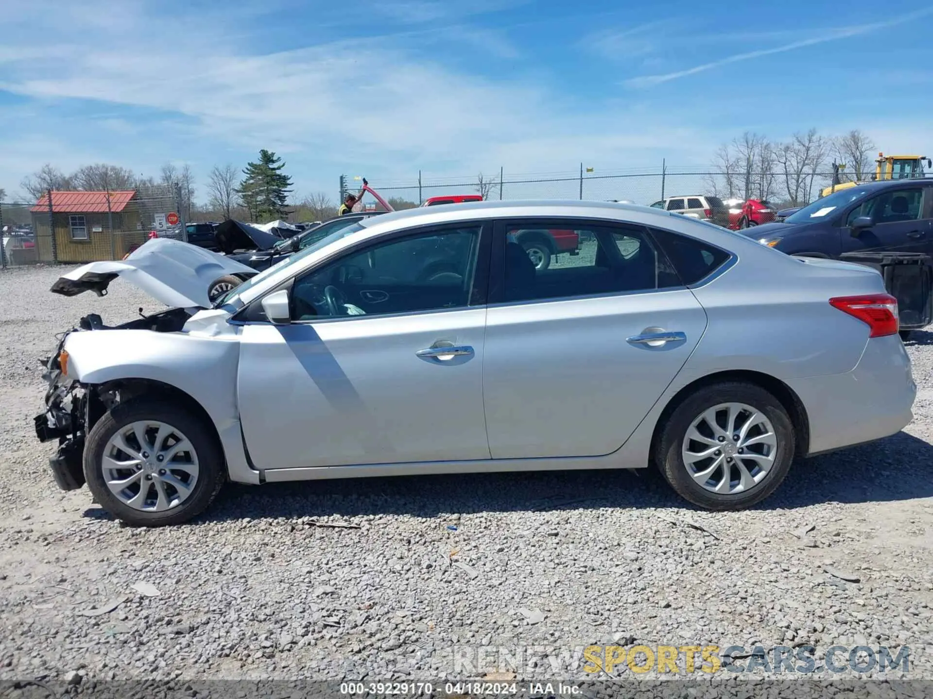 15 Photograph of a damaged car 3N1AB7APXKY451032 NISSAN SENTRA 2019