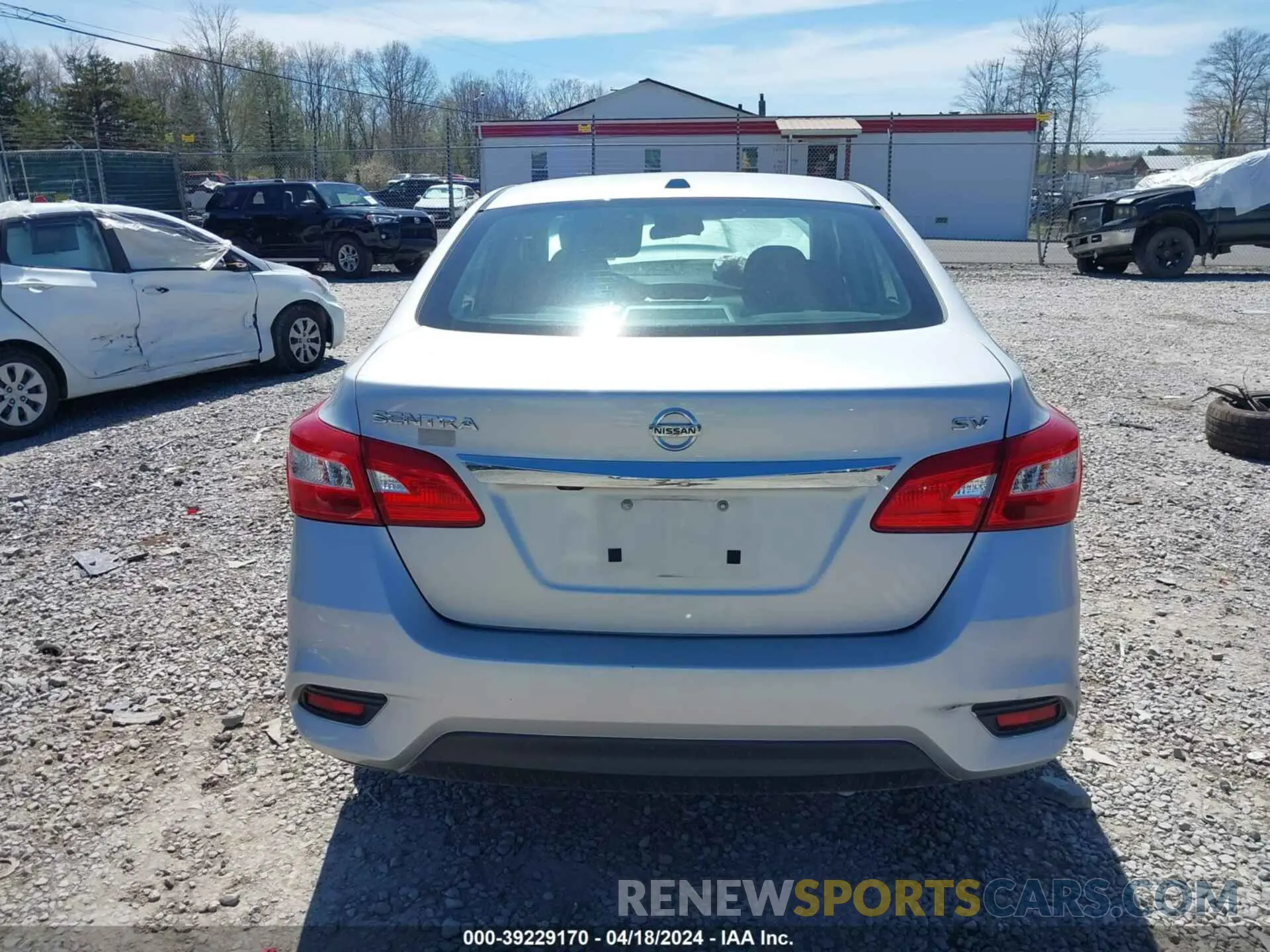 17 Photograph of a damaged car 3N1AB7APXKY451032 NISSAN SENTRA 2019