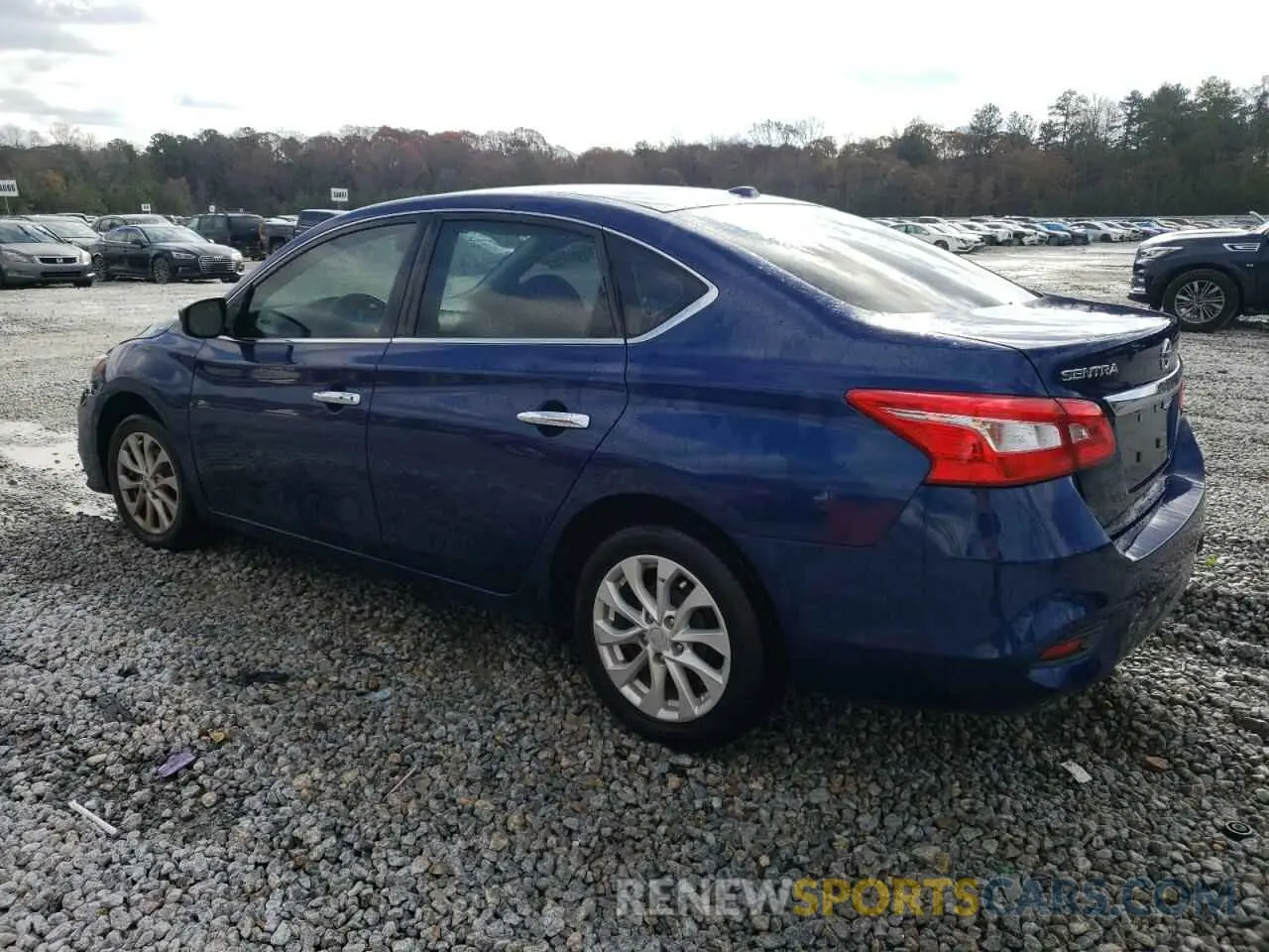 2 Photograph of a damaged car 3N1AB7APXKY452617 NISSAN SENTRA 2019