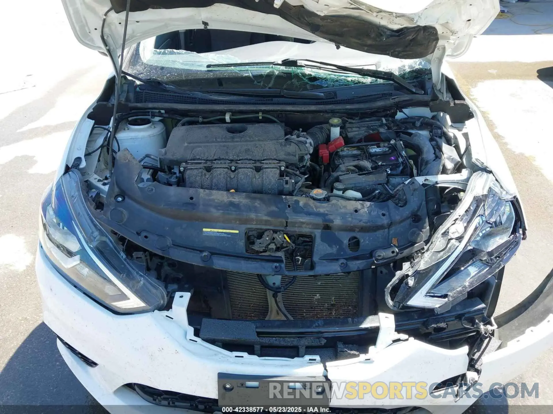 10 Photograph of a damaged car 3N1AB7APXKY457008 NISSAN SENTRA 2019