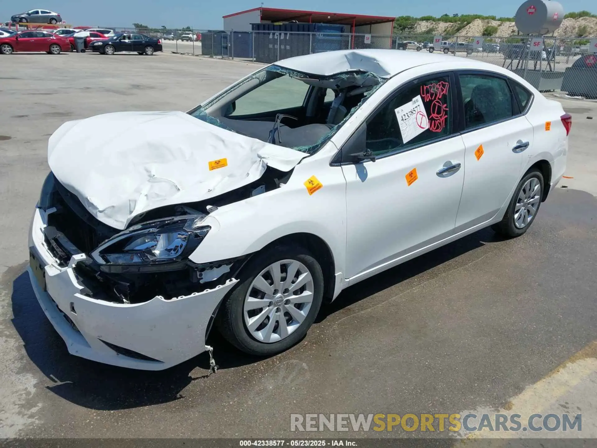 2 Photograph of a damaged car 3N1AB7APXKY457008 NISSAN SENTRA 2019
