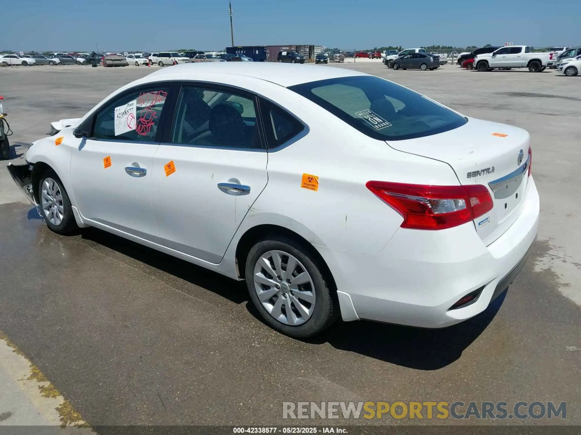 3 Photograph of a damaged car 3N1AB7APXKY457008 NISSAN SENTRA 2019