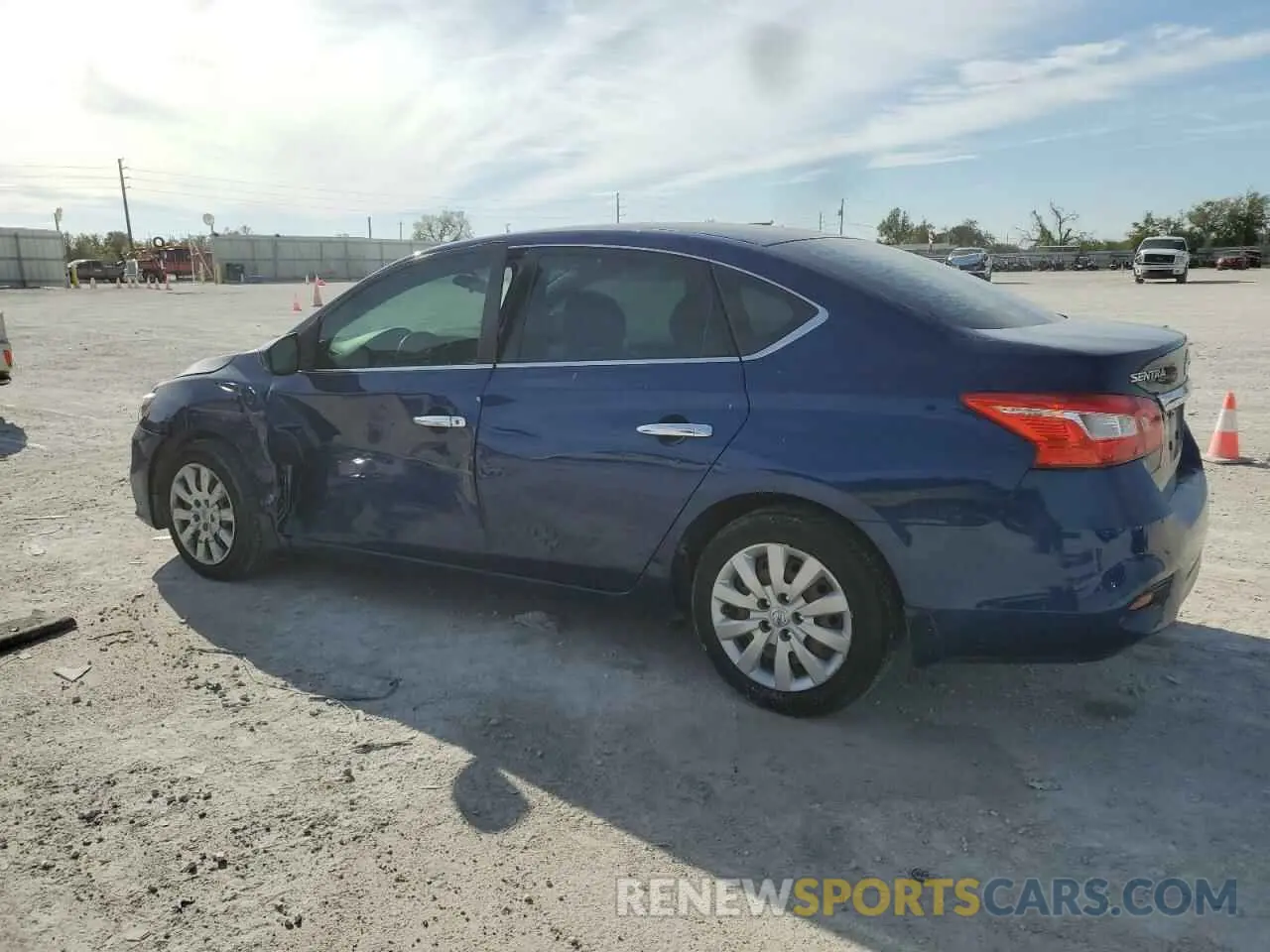 2 Photograph of a damaged car 3N1AB7APXKY457106 NISSAN SENTRA 2019