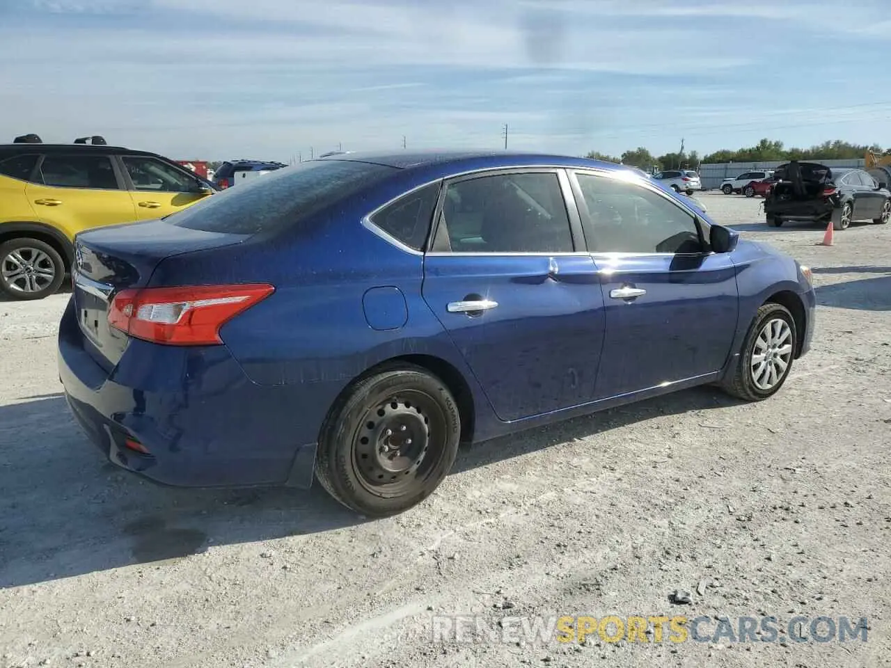 3 Photograph of a damaged car 3N1AB7APXKY457106 NISSAN SENTRA 2019