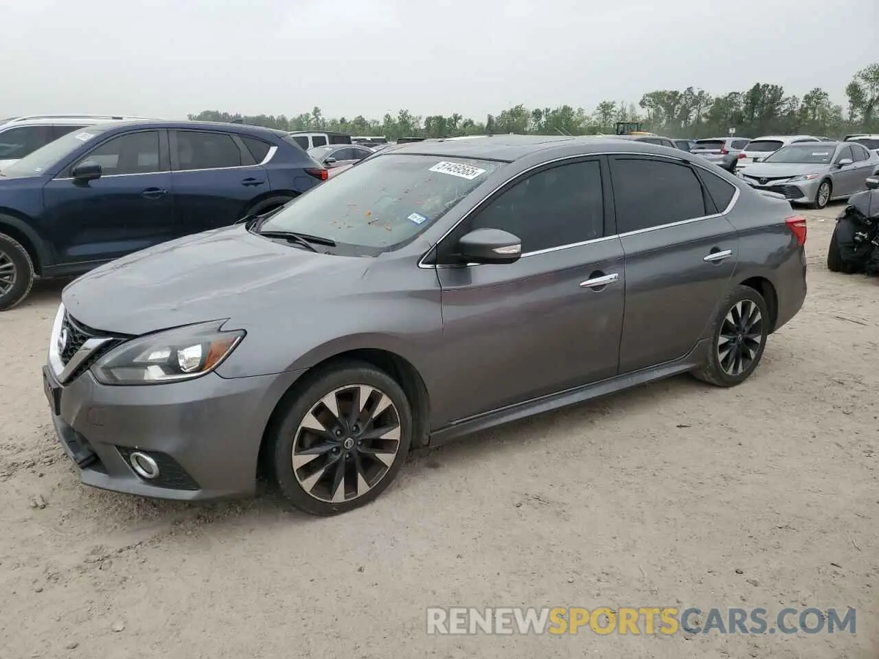 1 Photograph of a damaged car 3N1CB7AP1KY213014 NISSAN SENTRA 2019