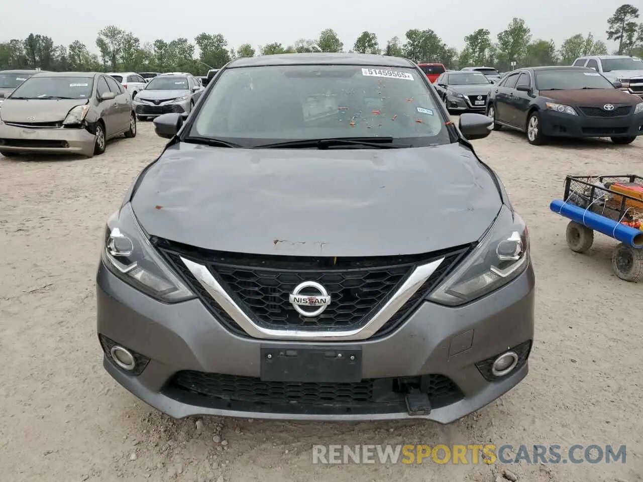 5 Photograph of a damaged car 3N1CB7AP1KY213014 NISSAN SENTRA 2019