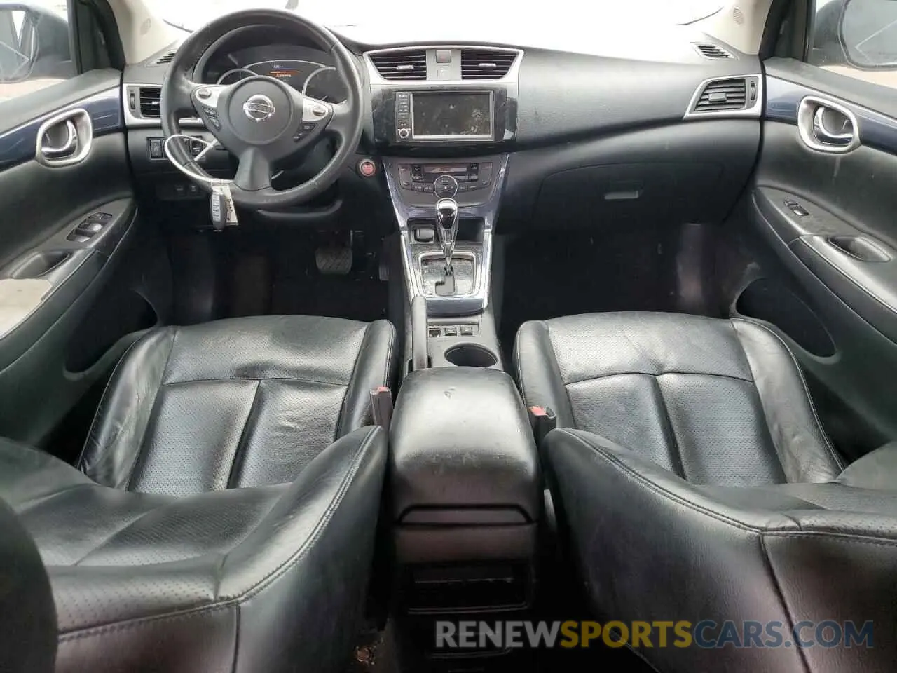 8 Photograph of a damaged car 3N1CB7AP1KY213014 NISSAN SENTRA 2019