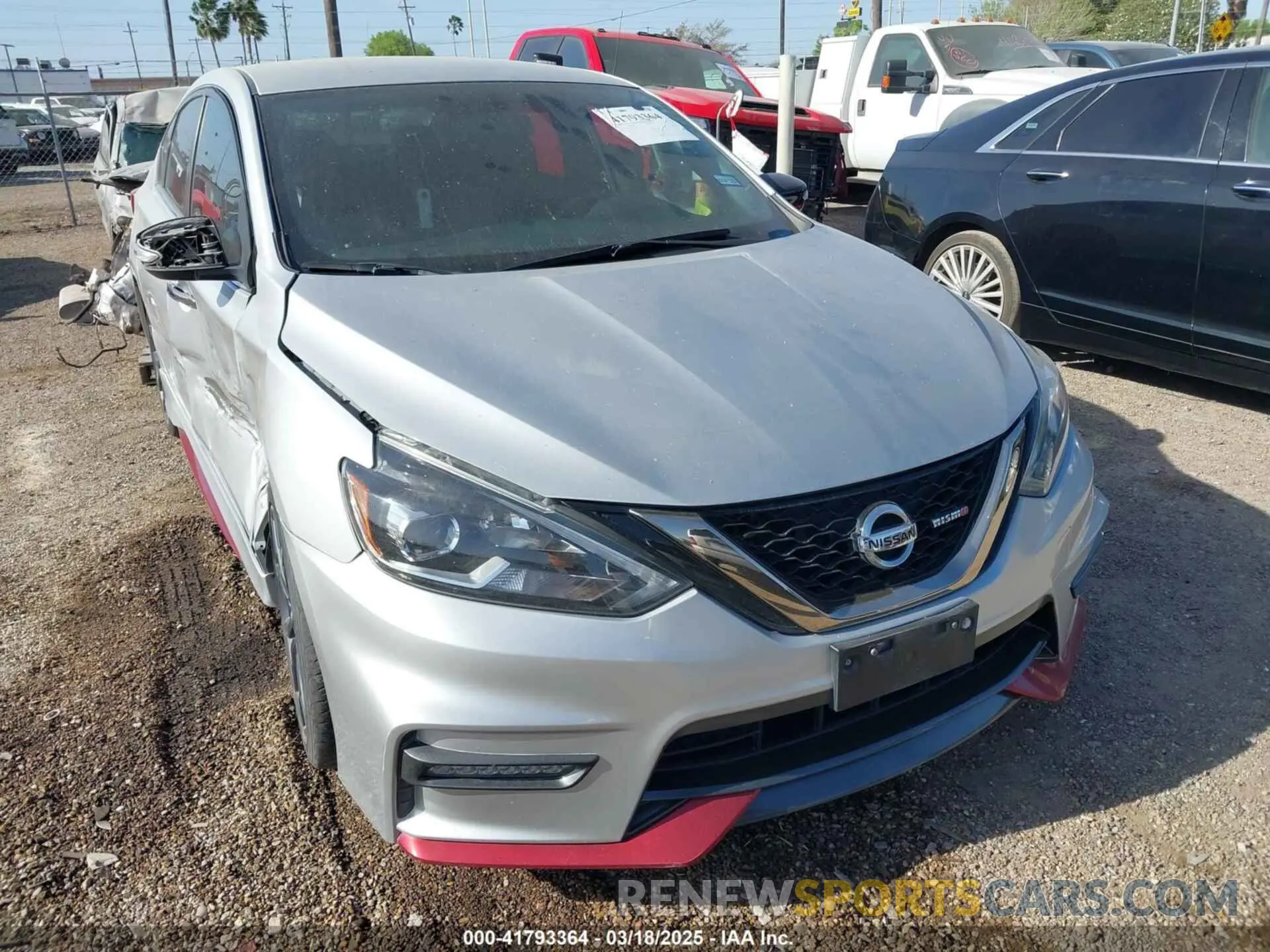 1 Photograph of a damaged car 3N1CB7AP4KY257430 NISSAN SENTRA 2019