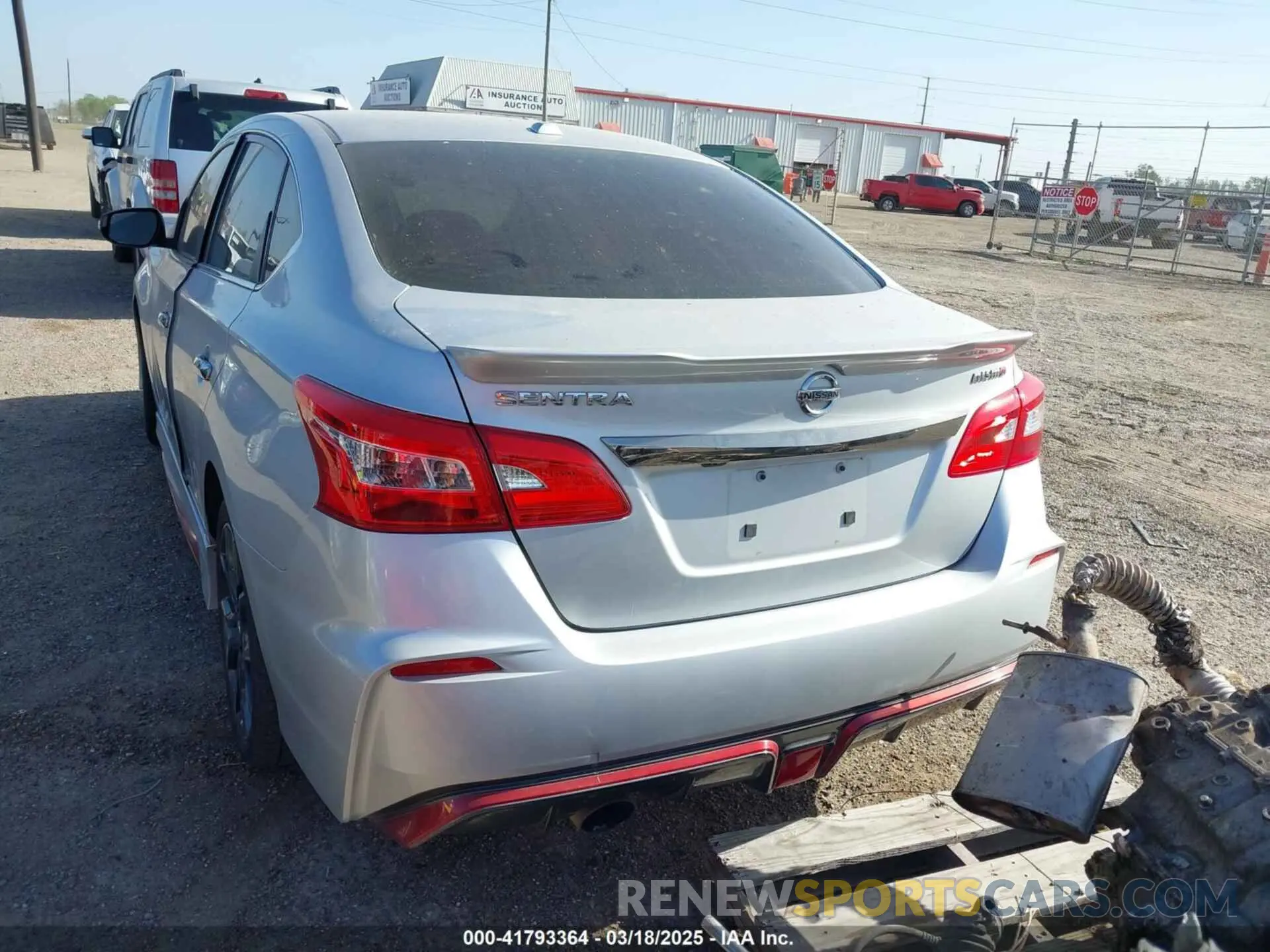 3 Photograph of a damaged car 3N1CB7AP4KY257430 NISSAN SENTRA 2019