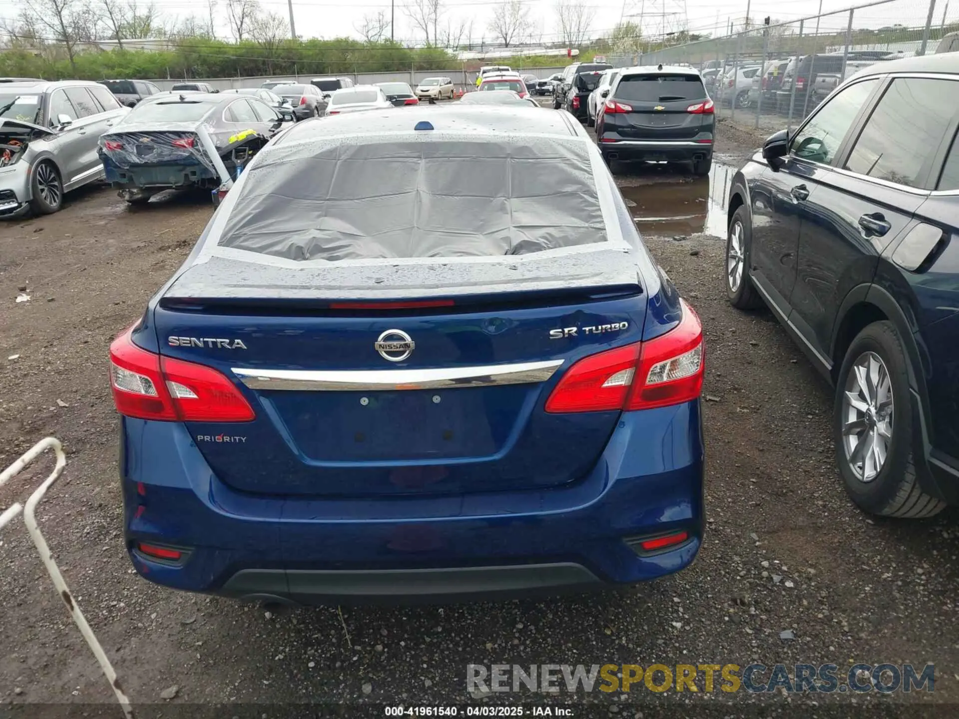 16 Photograph of a damaged car 3N1CB7AP6KY325792 NISSAN SENTRA 2019