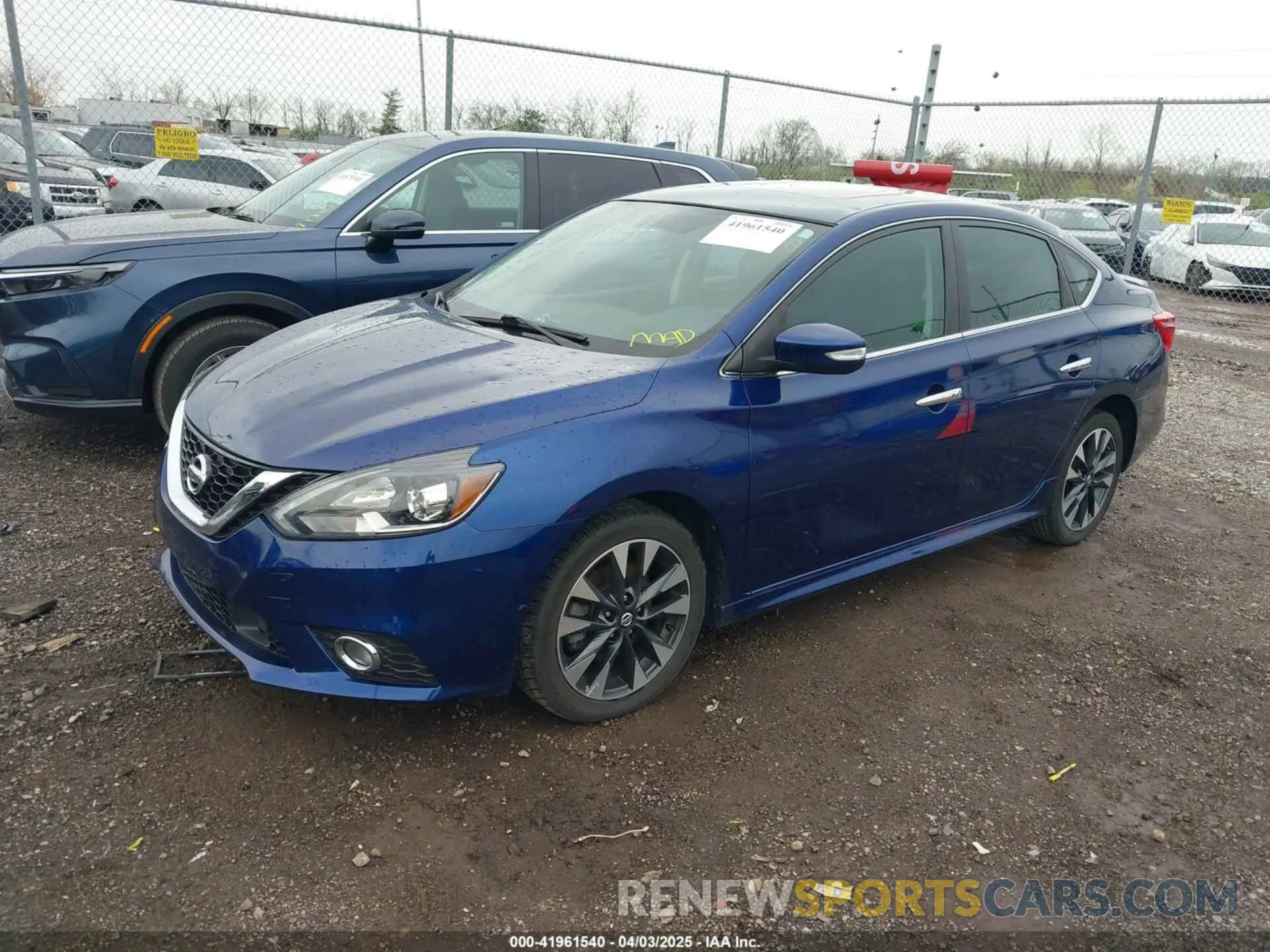 2 Photograph of a damaged car 3N1CB7AP6KY325792 NISSAN SENTRA 2019