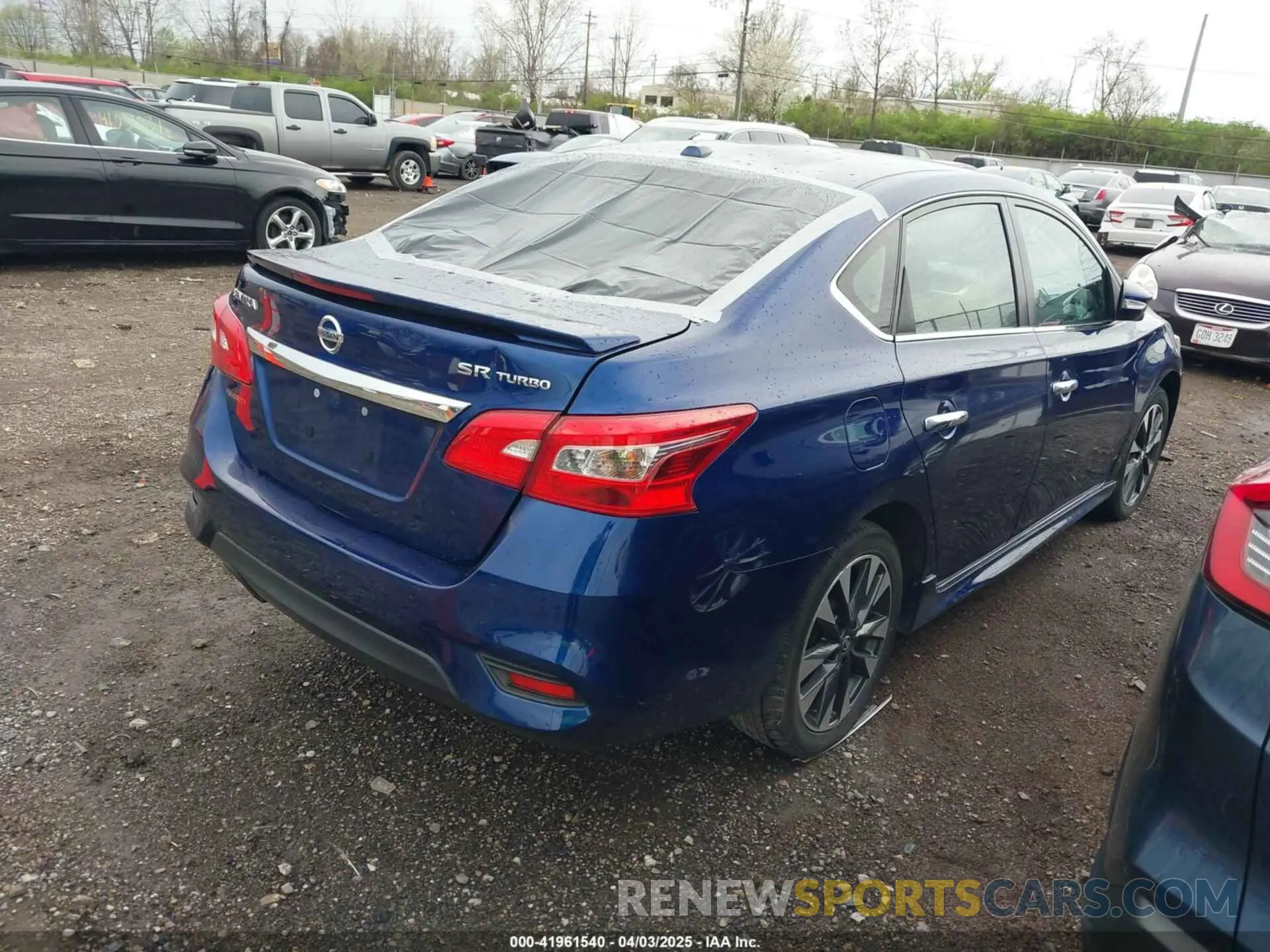 4 Photograph of a damaged car 3N1CB7AP6KY325792 NISSAN SENTRA 2019