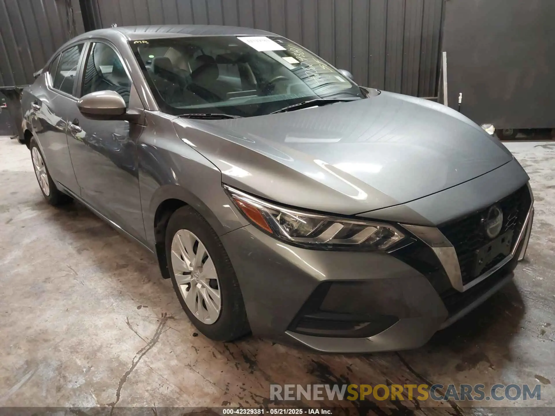 1 Photograph of a damaged car 3N1AB8BV0LY232844 NISSAN SENTRA 2020