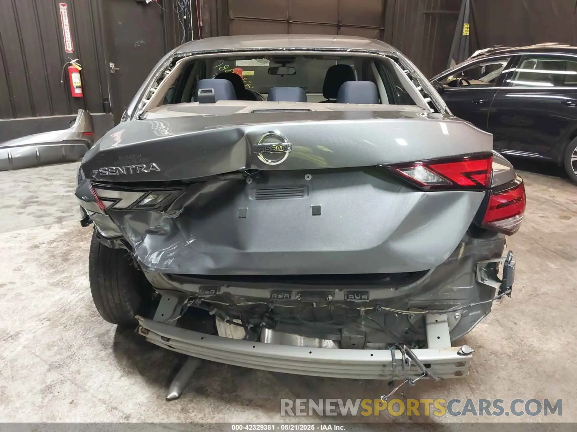 17 Photograph of a damaged car 3N1AB8BV0LY232844 NISSAN SENTRA 2020