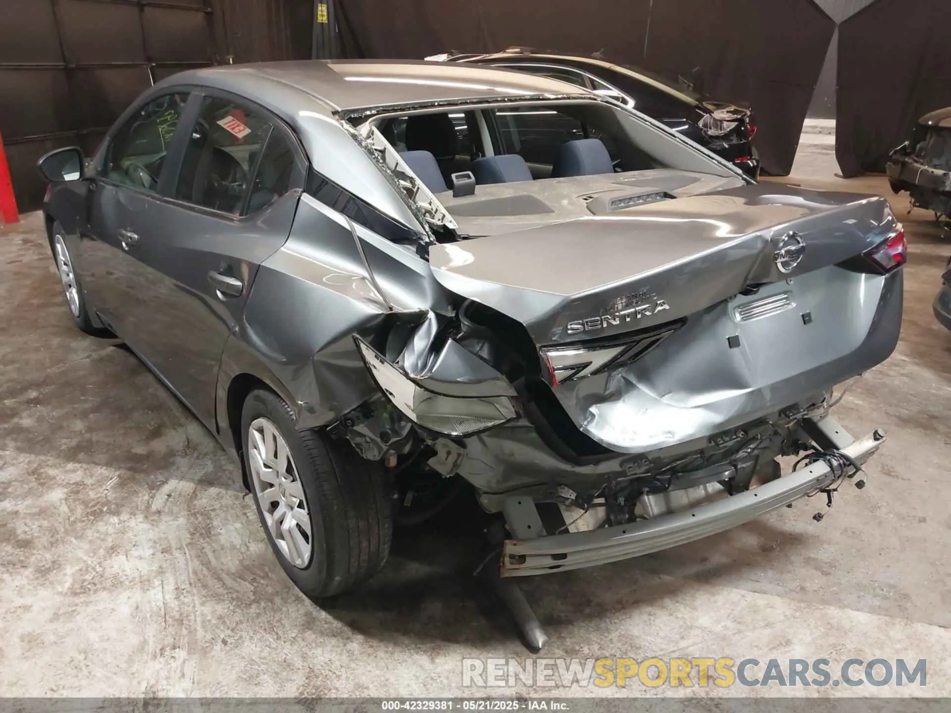 3 Photograph of a damaged car 3N1AB8BV0LY232844 NISSAN SENTRA 2020