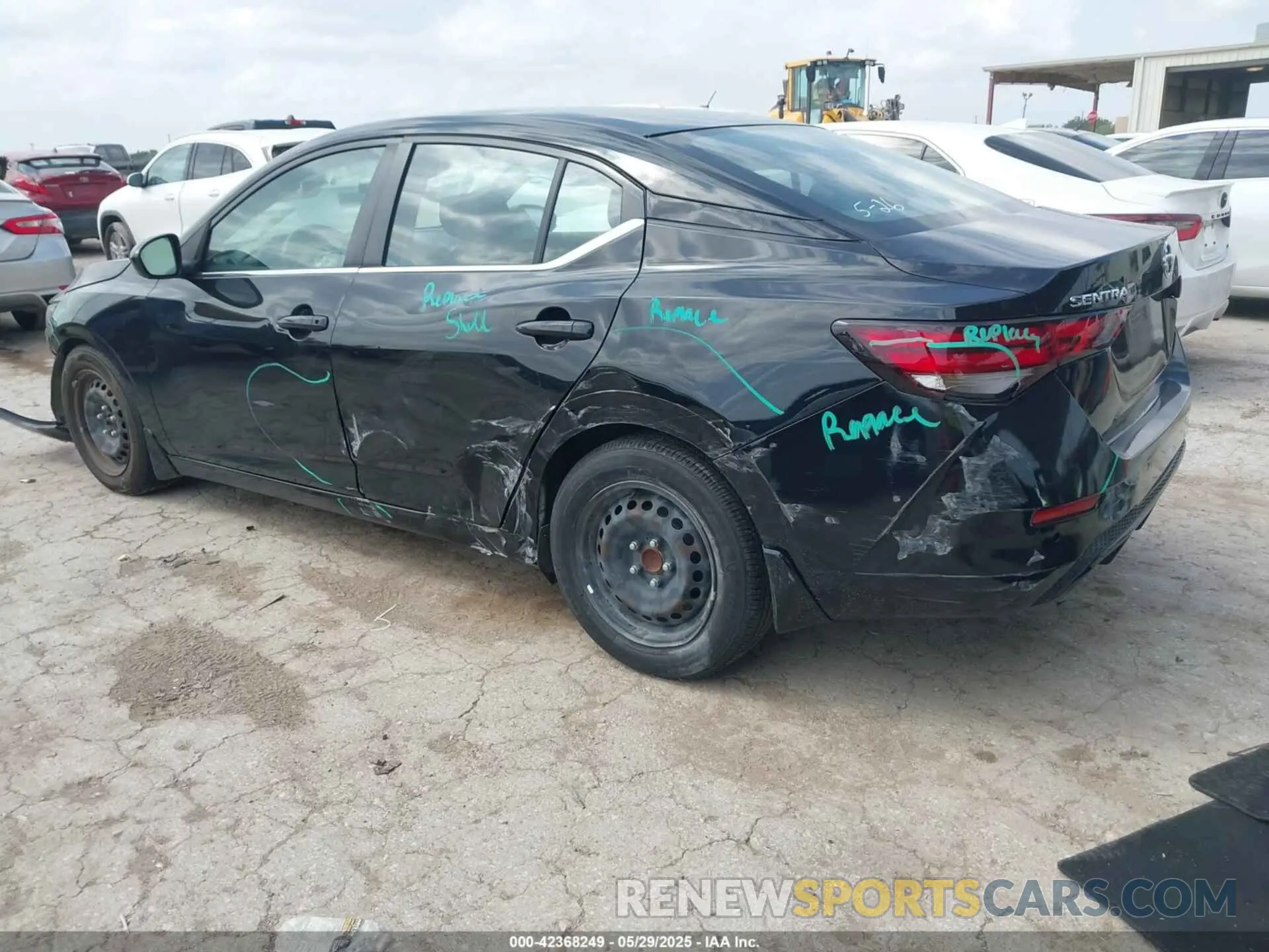 3 Photograph of a damaged car 3N1AB8BV0LY245612 NISSAN SENTRA 2020