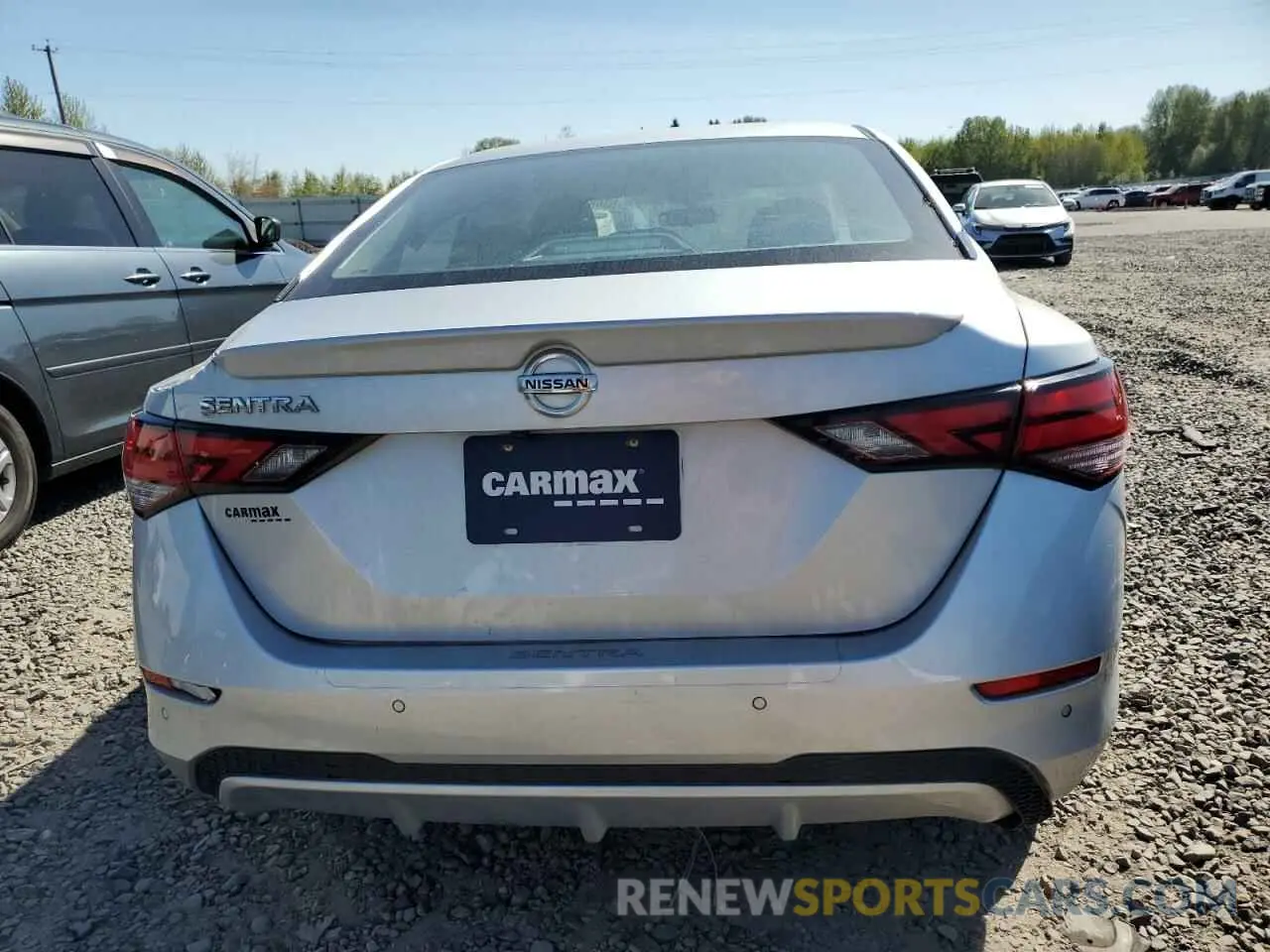 6 Photograph of a damaged car 3N1AB8BV0LY254469 NISSAN SENTRA 2020