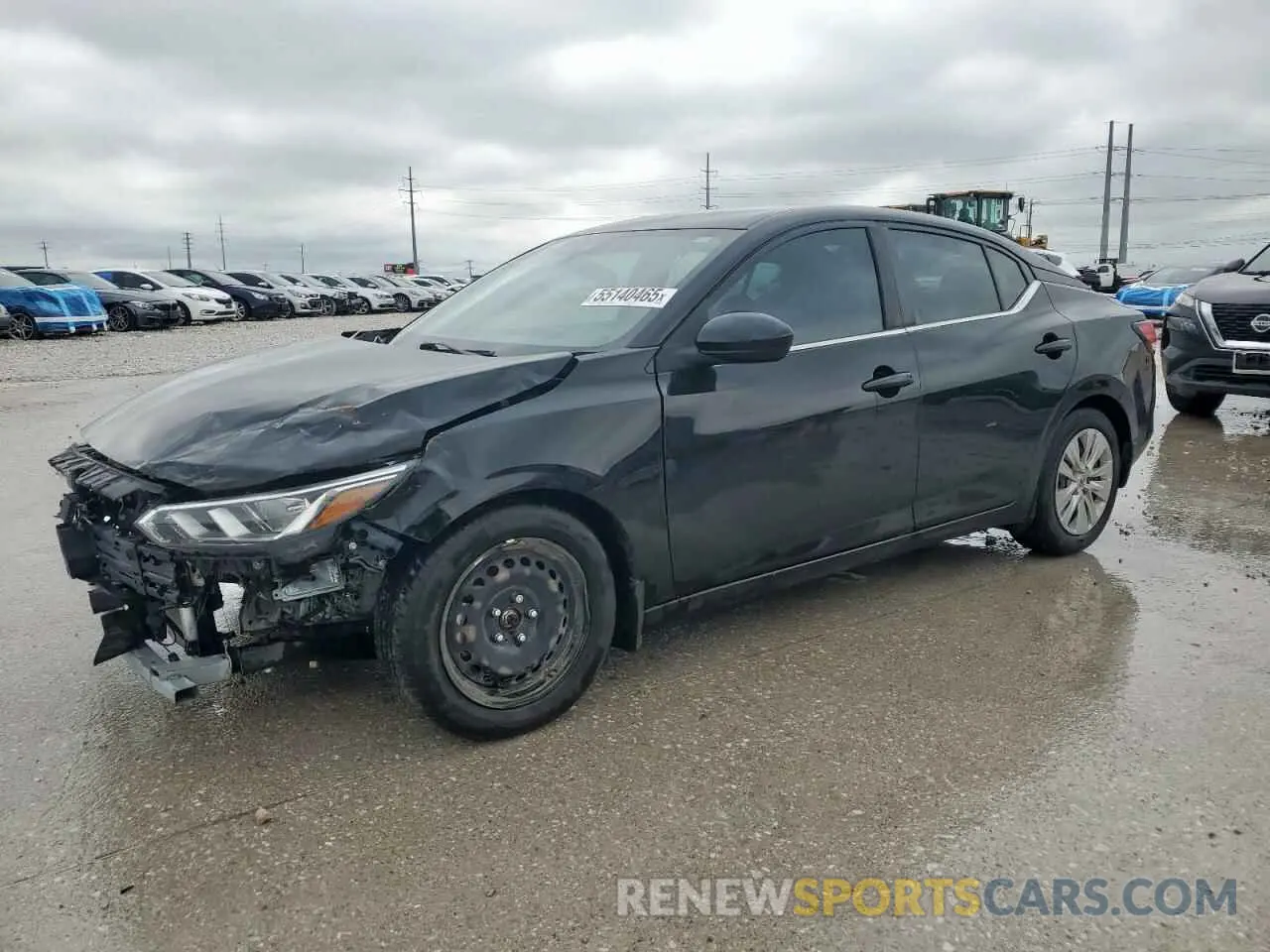 1 Photograph of a damaged car 3N1AB8BV0LY254939 NISSAN SENTRA 2020