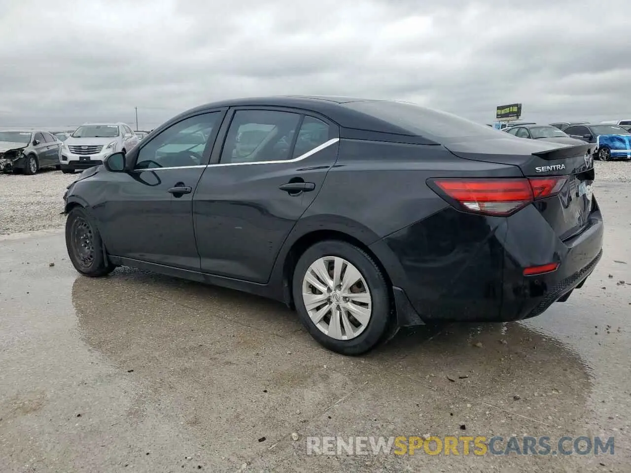 2 Photograph of a damaged car 3N1AB8BV0LY254939 NISSAN SENTRA 2020