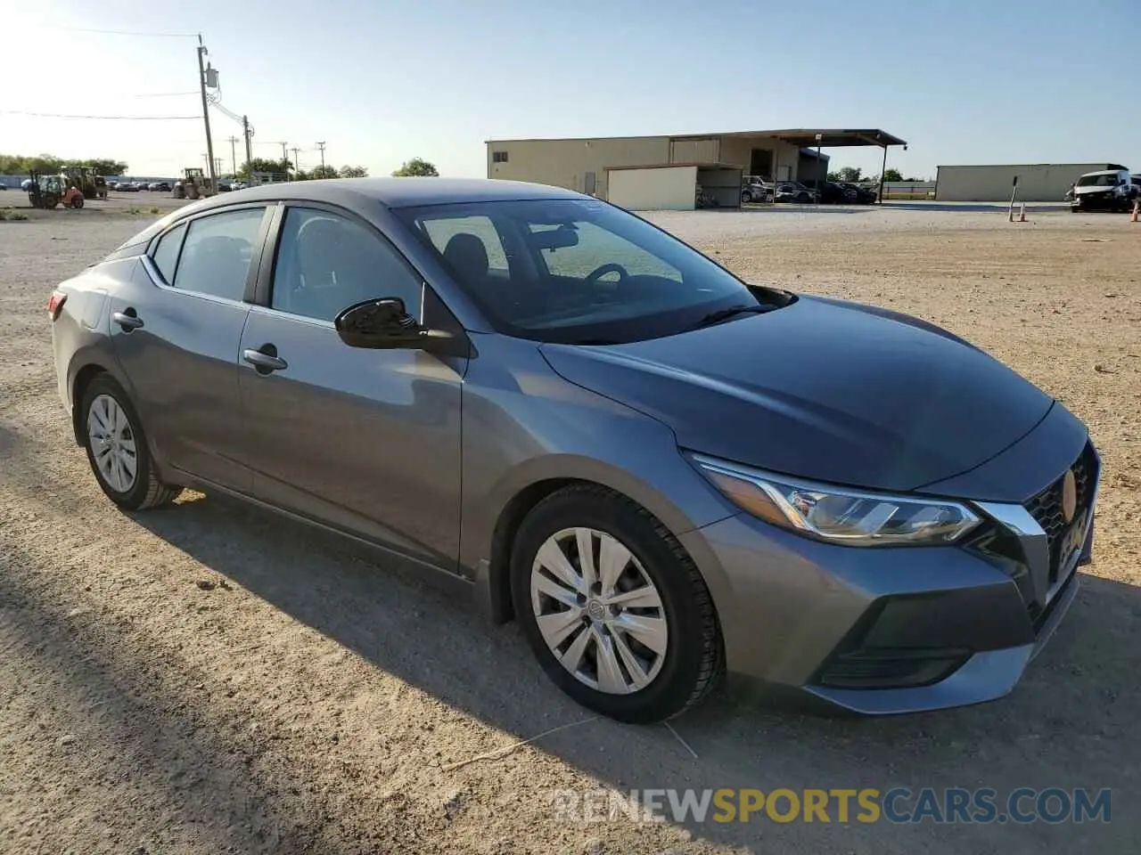 4 Photograph of a damaged car 3N1AB8BV0LY255623 NISSAN SENTRA 2020