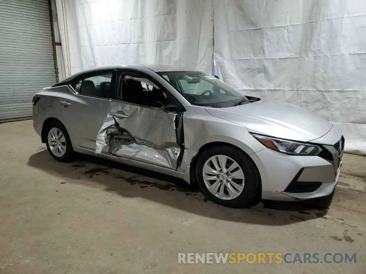 4 Photograph of a damaged car 3N1AB8BV0LY255847 NISSAN SENTRA 2020