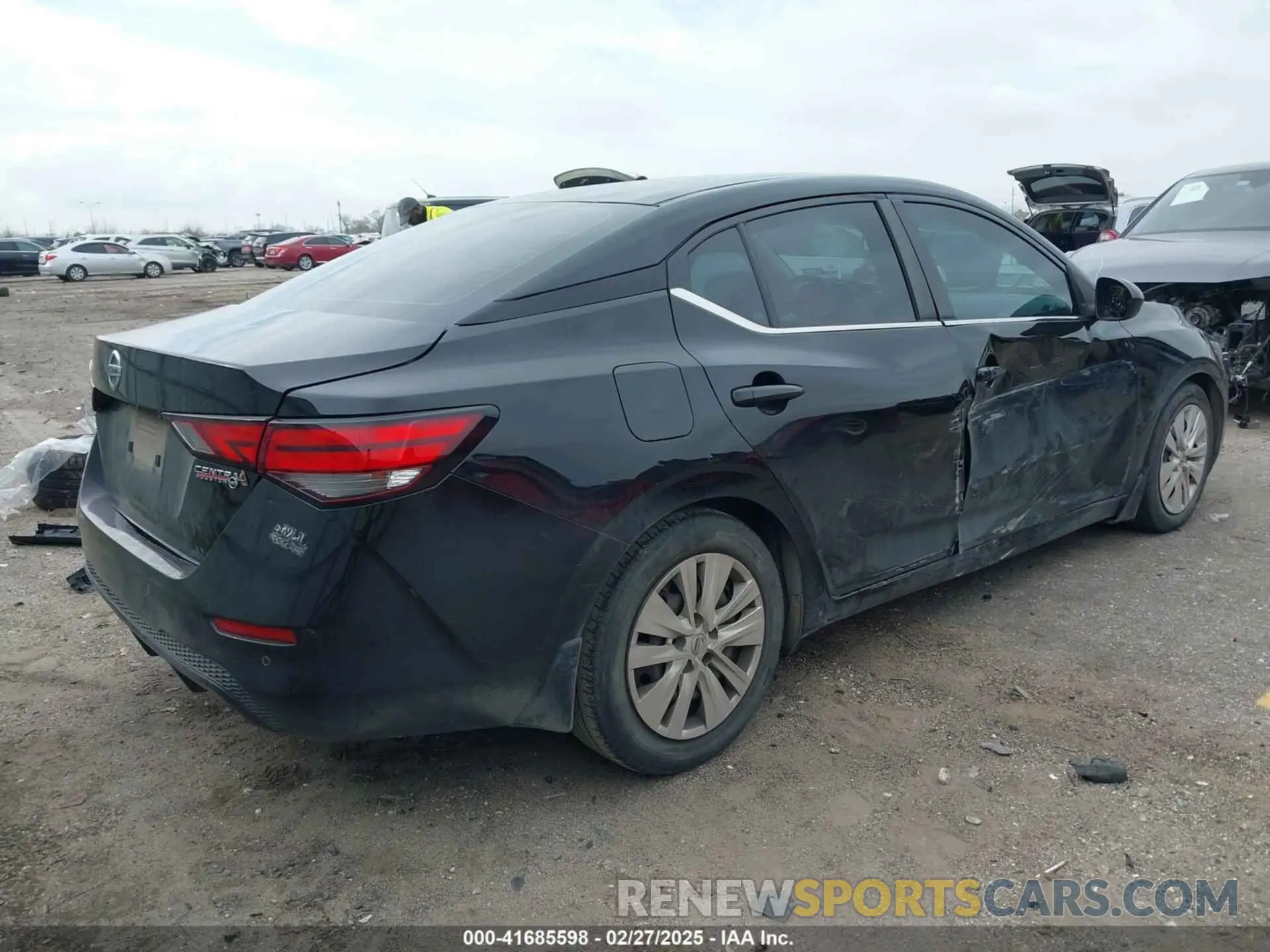 4 Photograph of a damaged car 3N1AB8BV0LY261731 NISSAN SENTRA 2020
