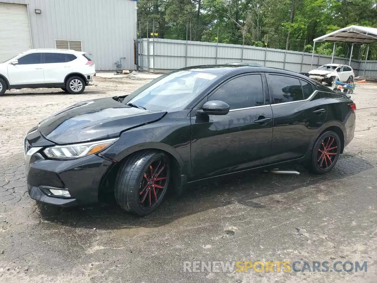 1 Photograph of a damaged car 3N1AB8BV0LY289352 NISSAN SENTRA 2020